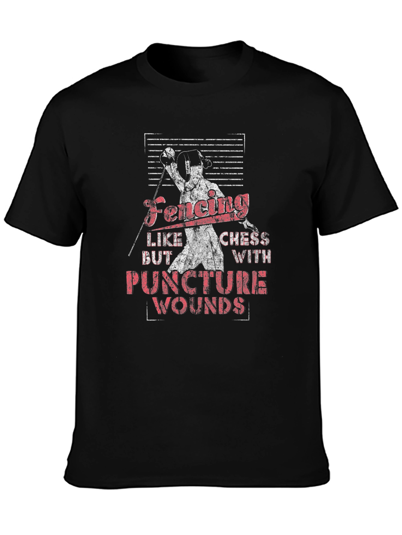 Fencing Chess Puncture Wound T-Shirt