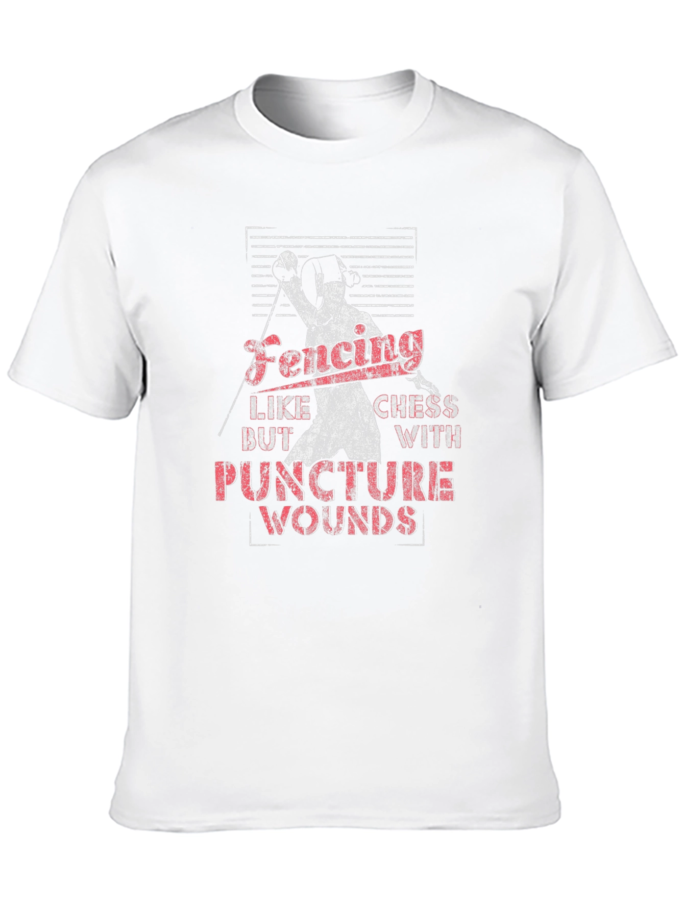 Fencing Chess Puncture Wound T-Shirt