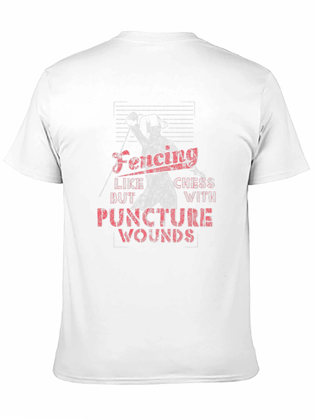 Fencing Chess Puncture Wound T-Shirt