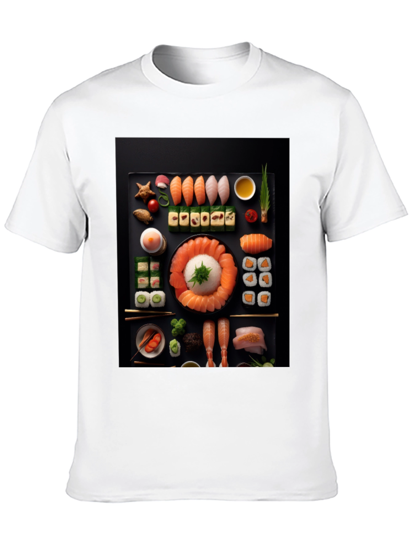 Sushi Graphic Tee - Foodie Fashion