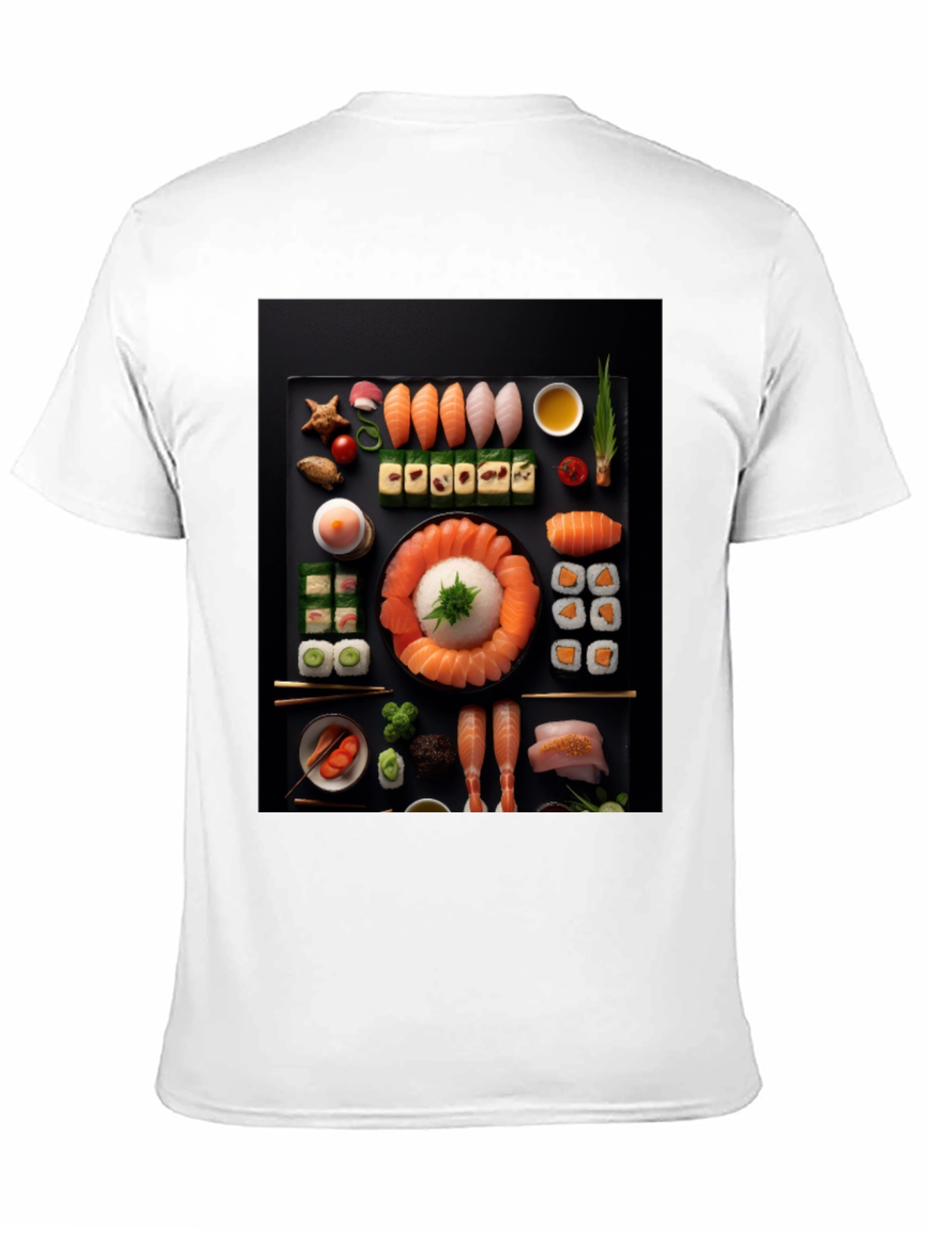 Sushi Graphic Tee - Foodie Fashion