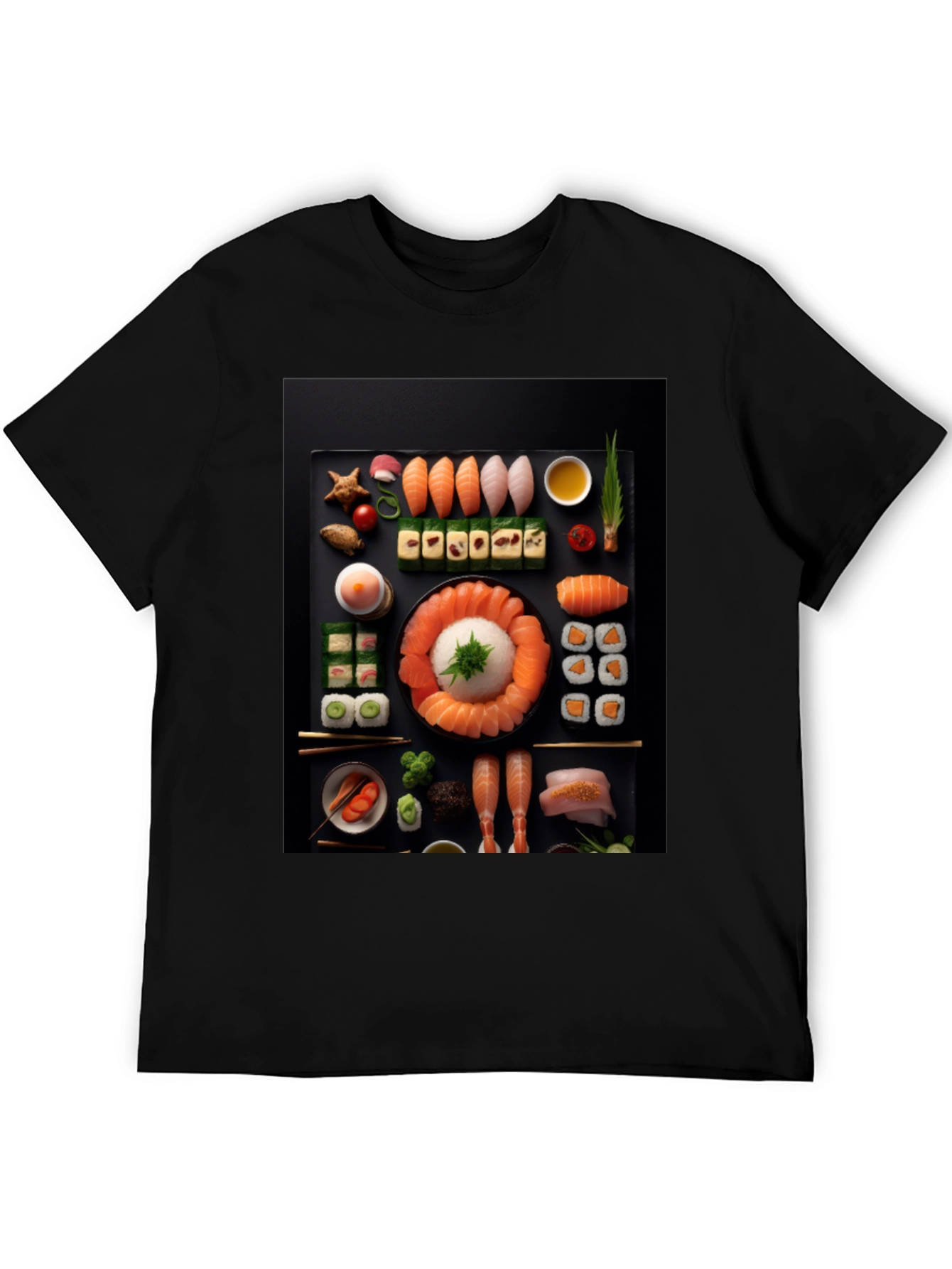 Sushi Graphic Tee - Foodie Fashion