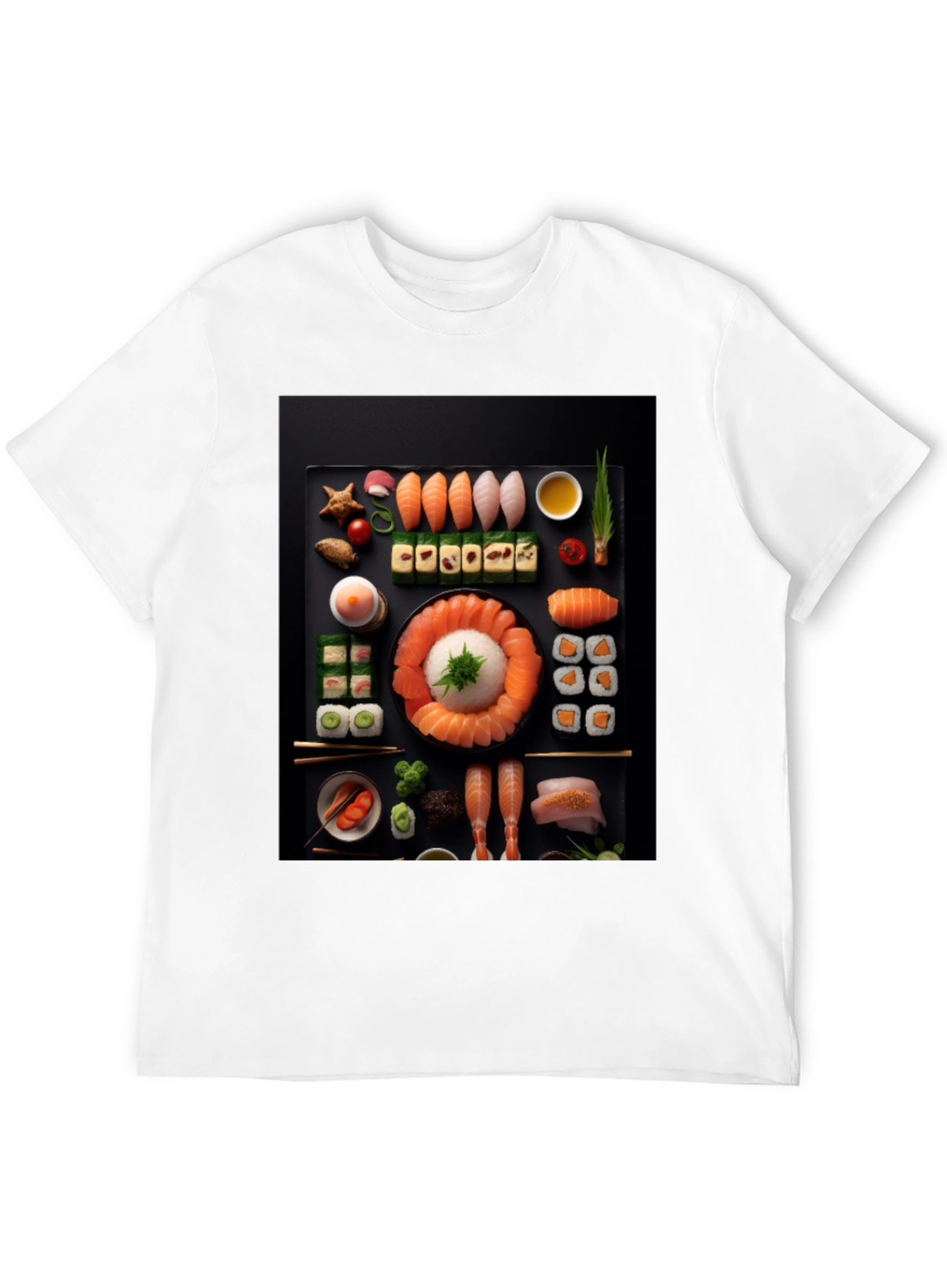 Sushi Graphic Tee - Foodie Fashion