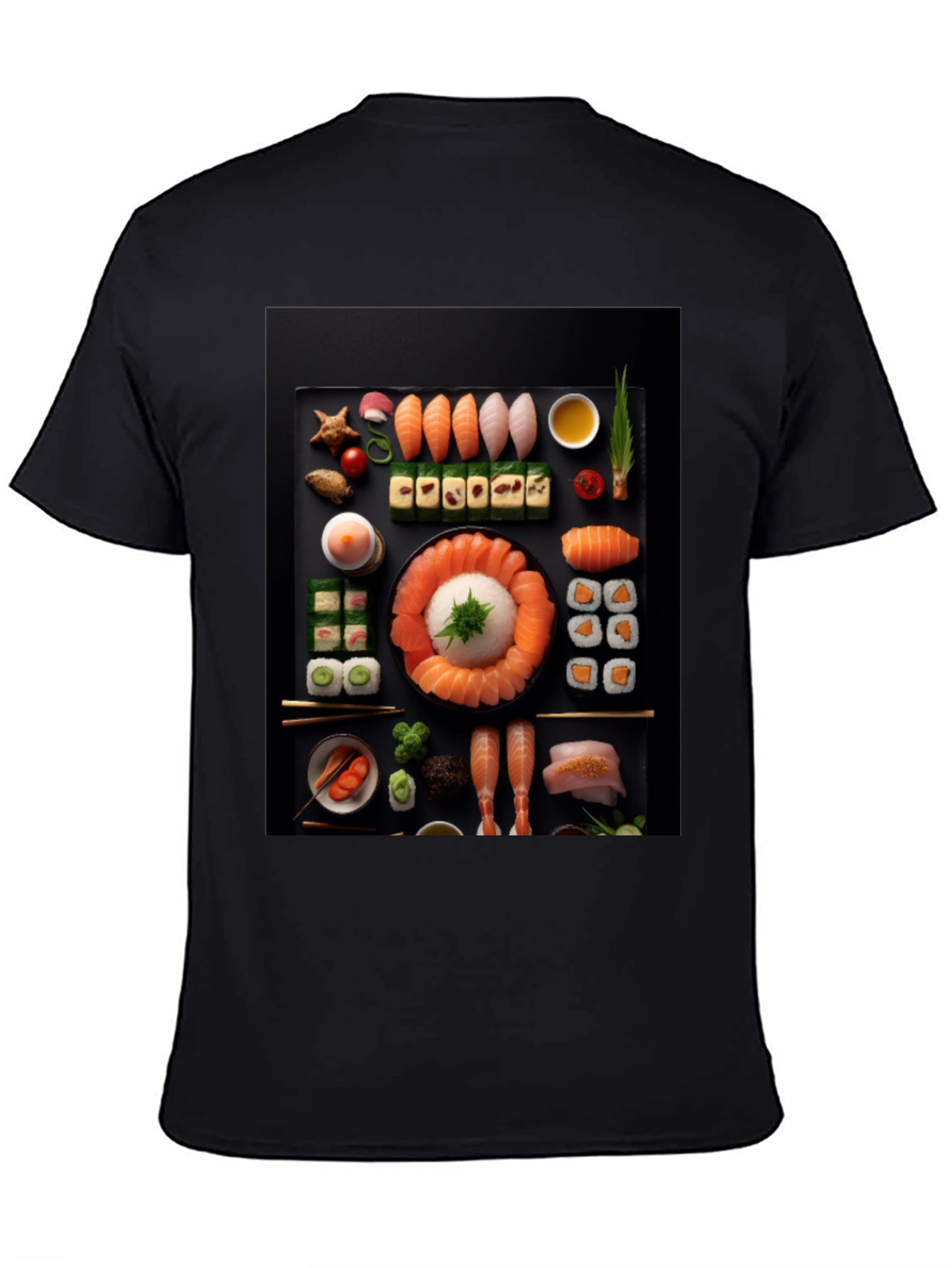 Sushi Graphic Tee - Foodie Fashion