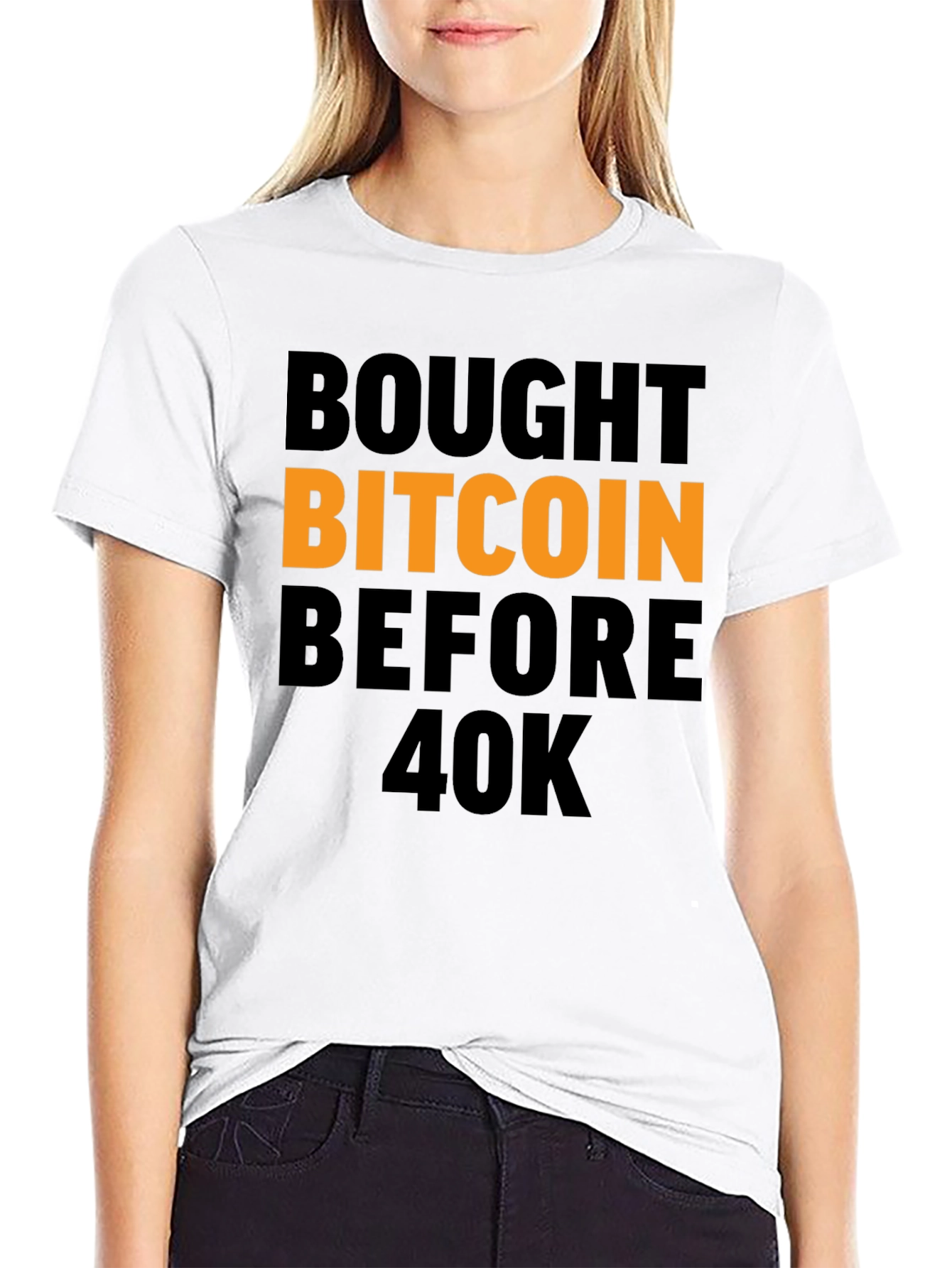Bitcoin Investor Tee - Bought Before 40K