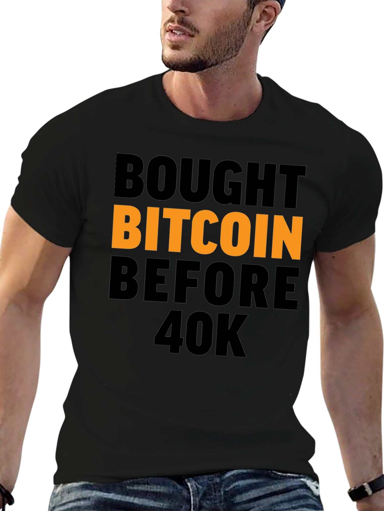 Bitcoin Investor Tee - Bought Before 40K