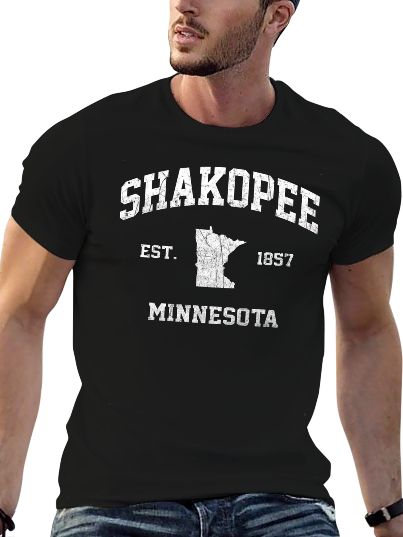 Shakopee Minnesota Est. 1857 Graphic T-Shirt