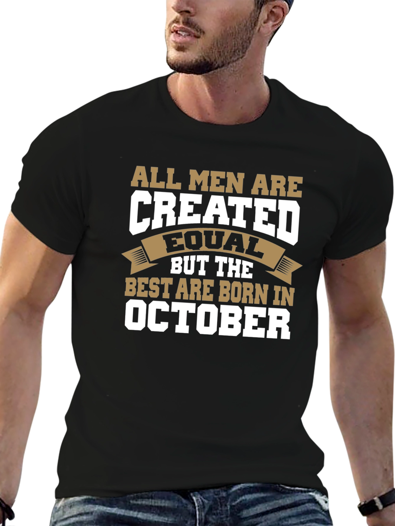 October Born Mens Graphic T-Shirt