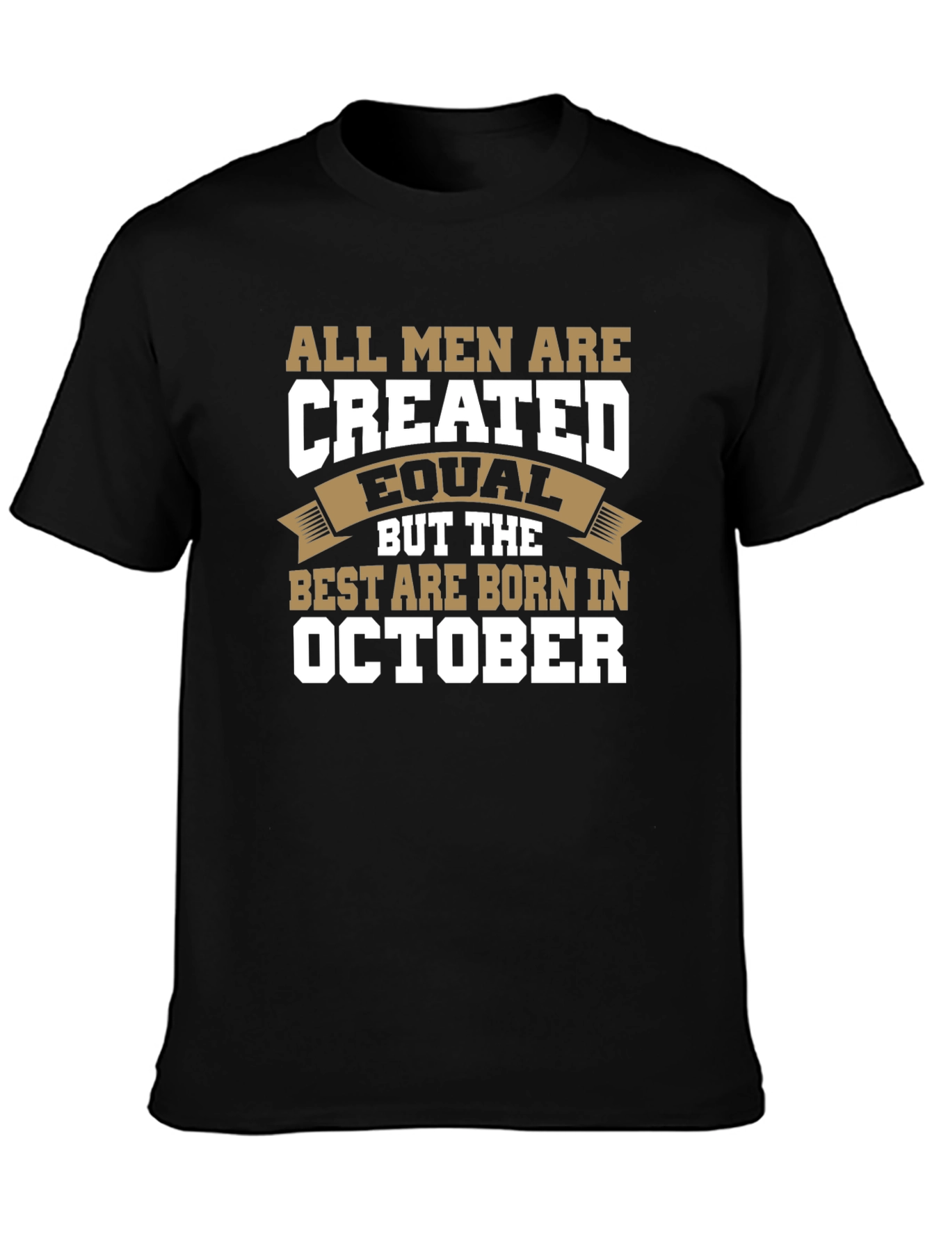 October Born Mens Graphic T-Shirt