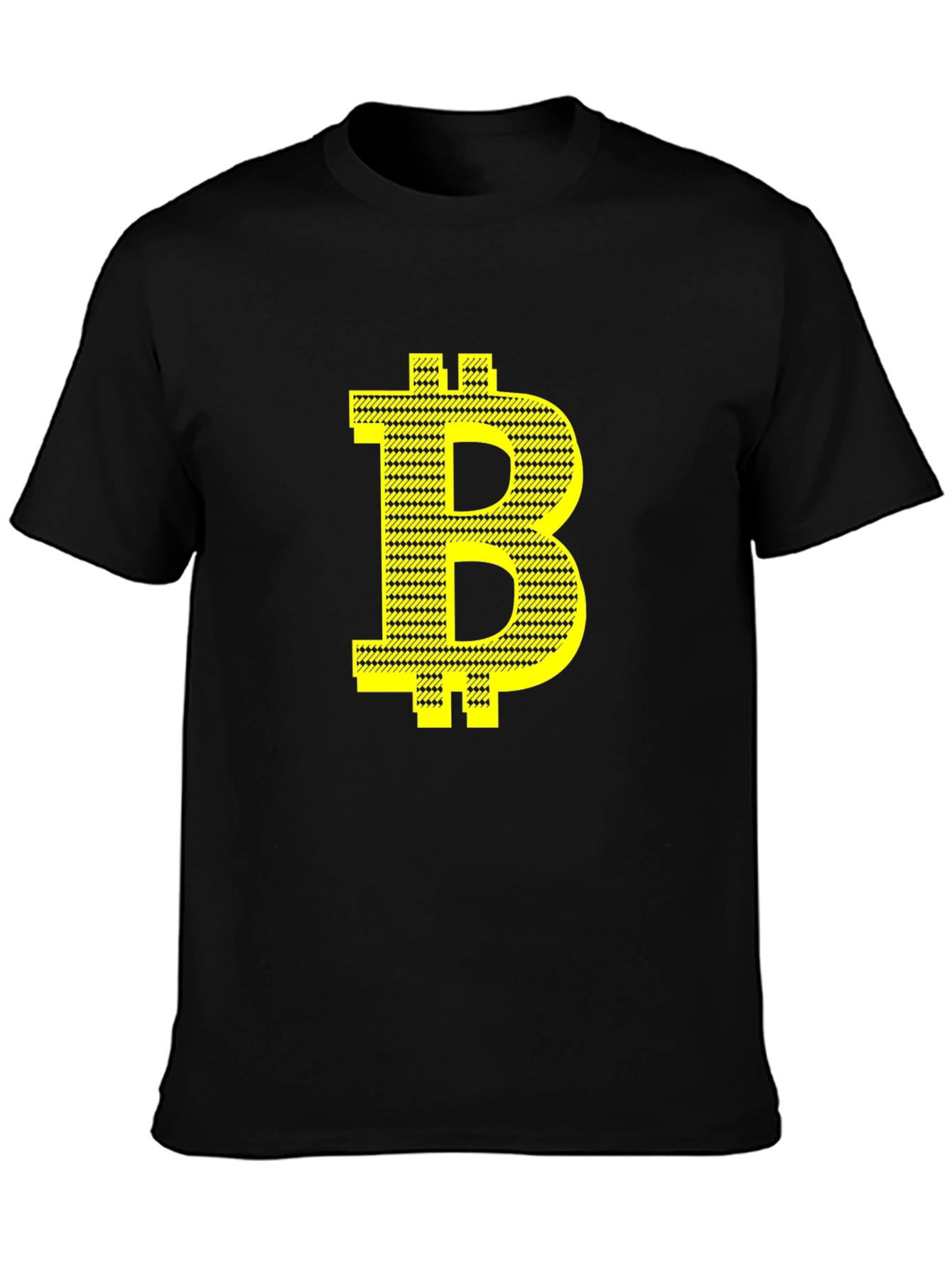 Bitcoin Black Tee - Crypto Currency Inspired
