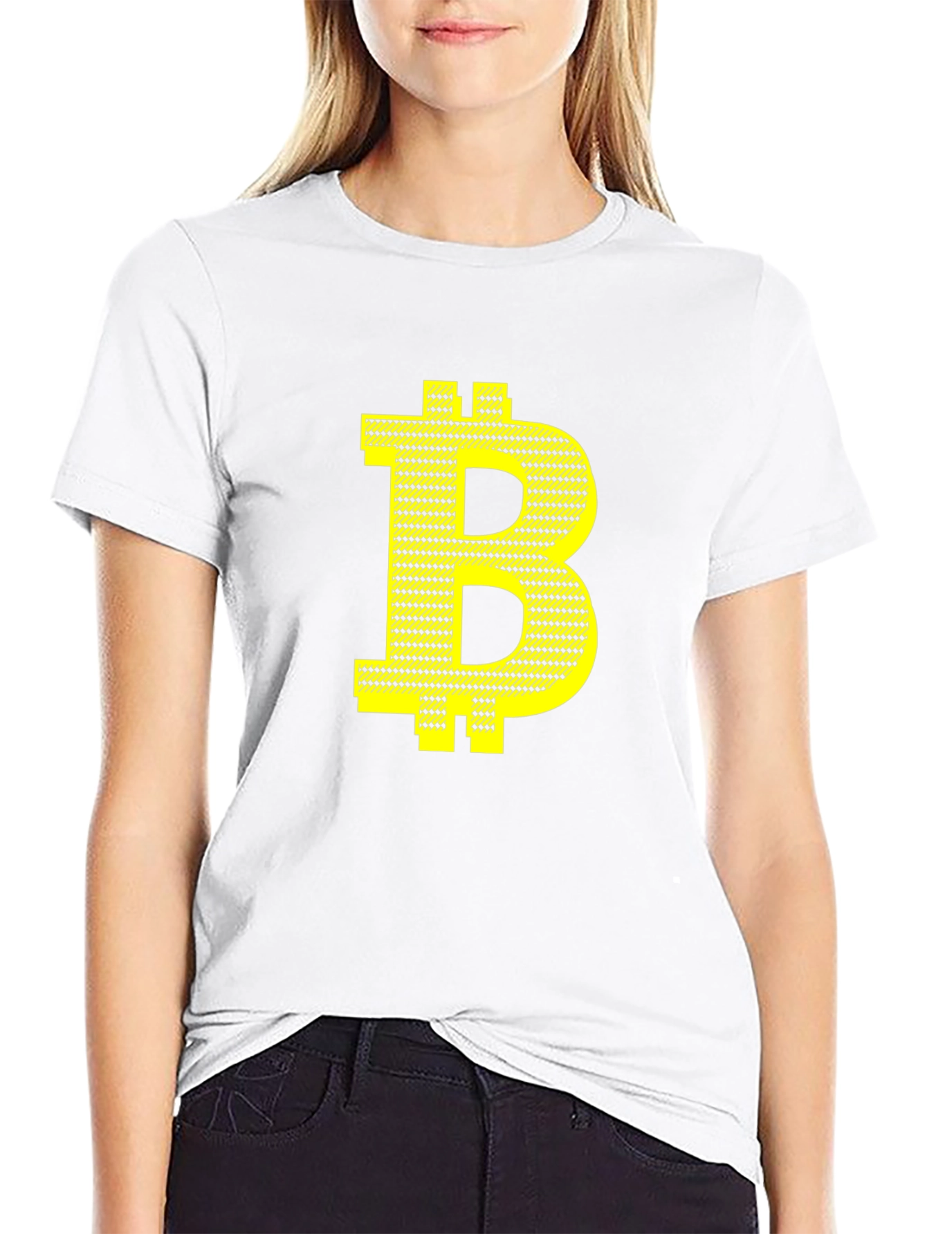 Bitcoin Black Tee - Crypto Currency Inspired
