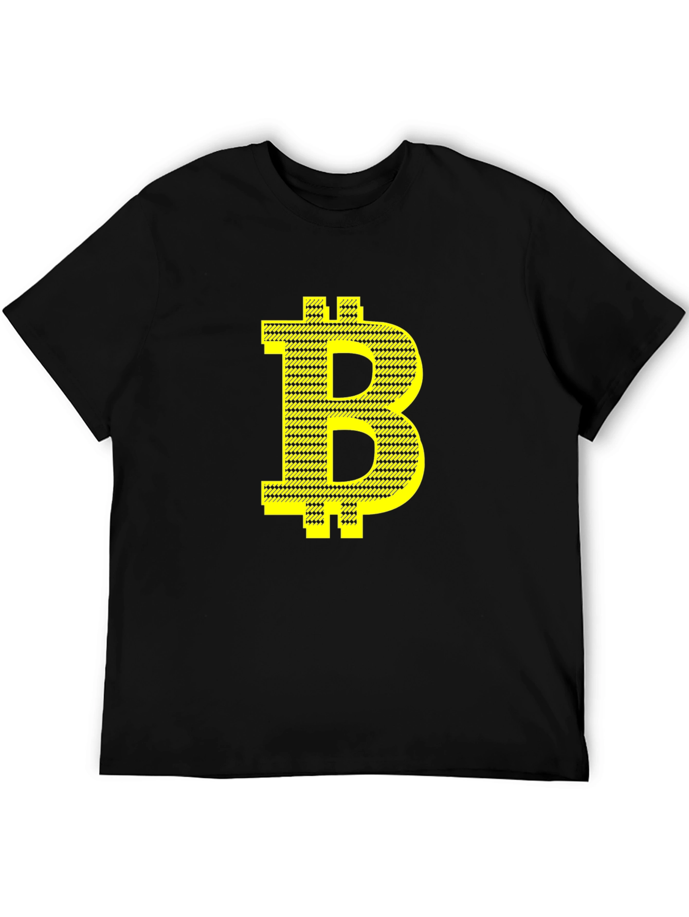 Bitcoin Black Tee - Crypto Currency Inspired