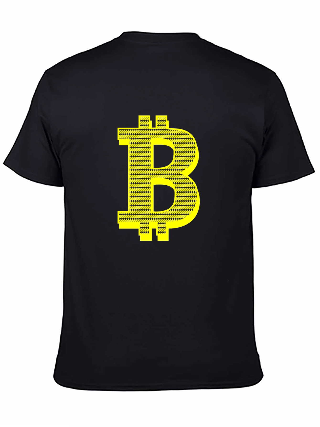 Bitcoin Black Tee - Crypto Currency Inspired