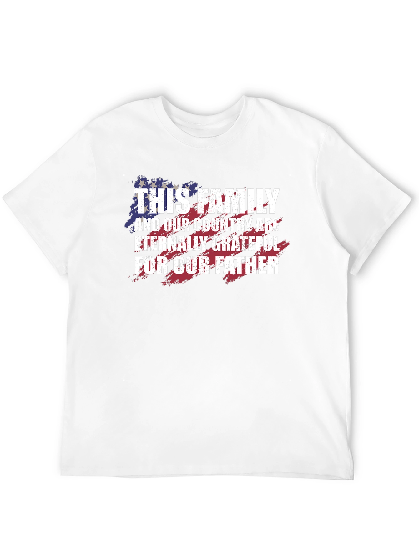 Grateful Family Patriotic T-Shirt