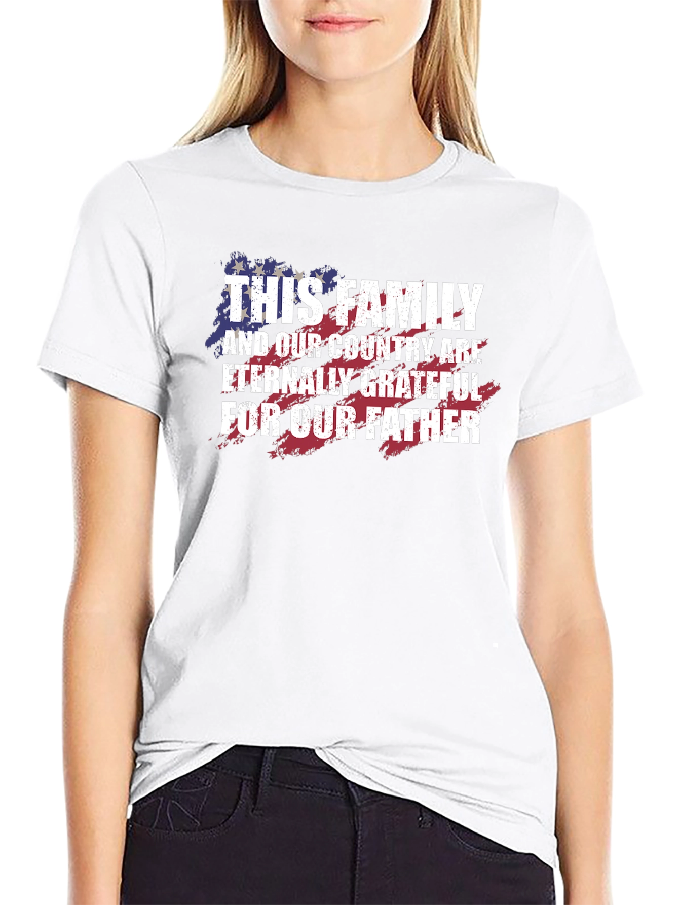 Grateful Family Patriotic T-Shirt