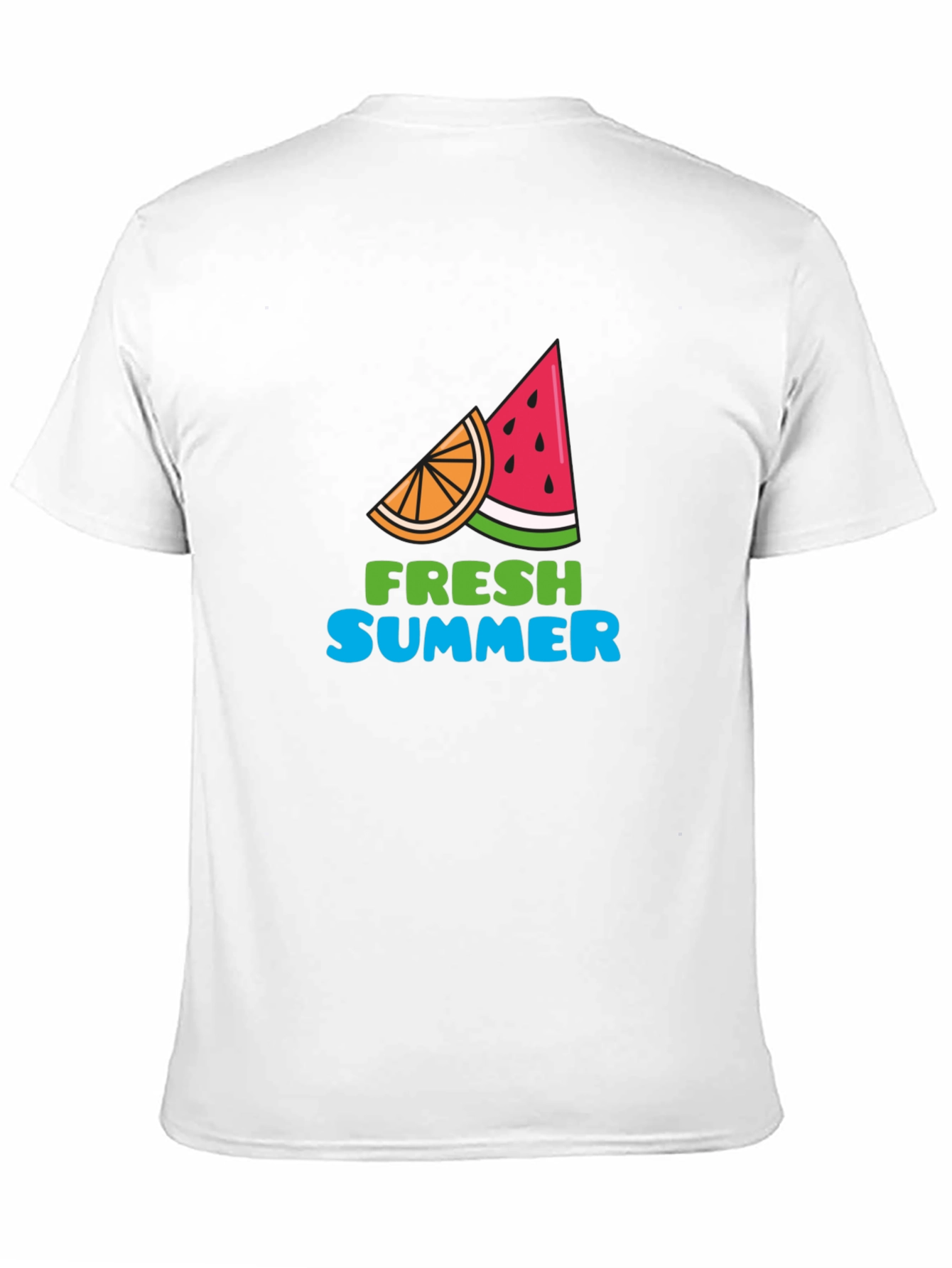 Fresh Summer Graphic Tee - Black T-Shirt