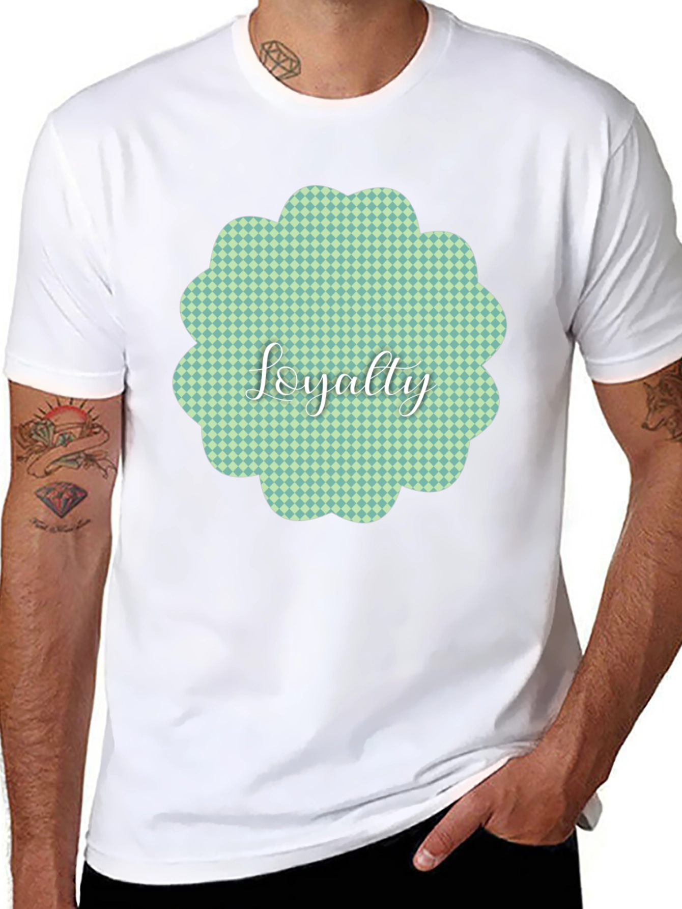 Loyalty Graphic Tee - Stylish Black T-Shirt
