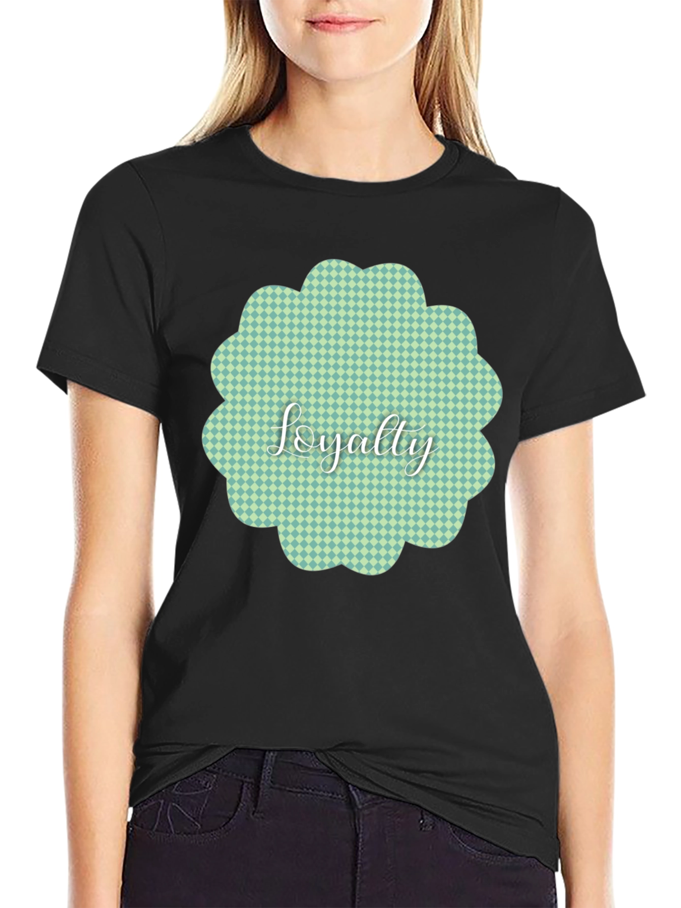 Loyalty Graphic Tee - Stylish Black T-Shirt