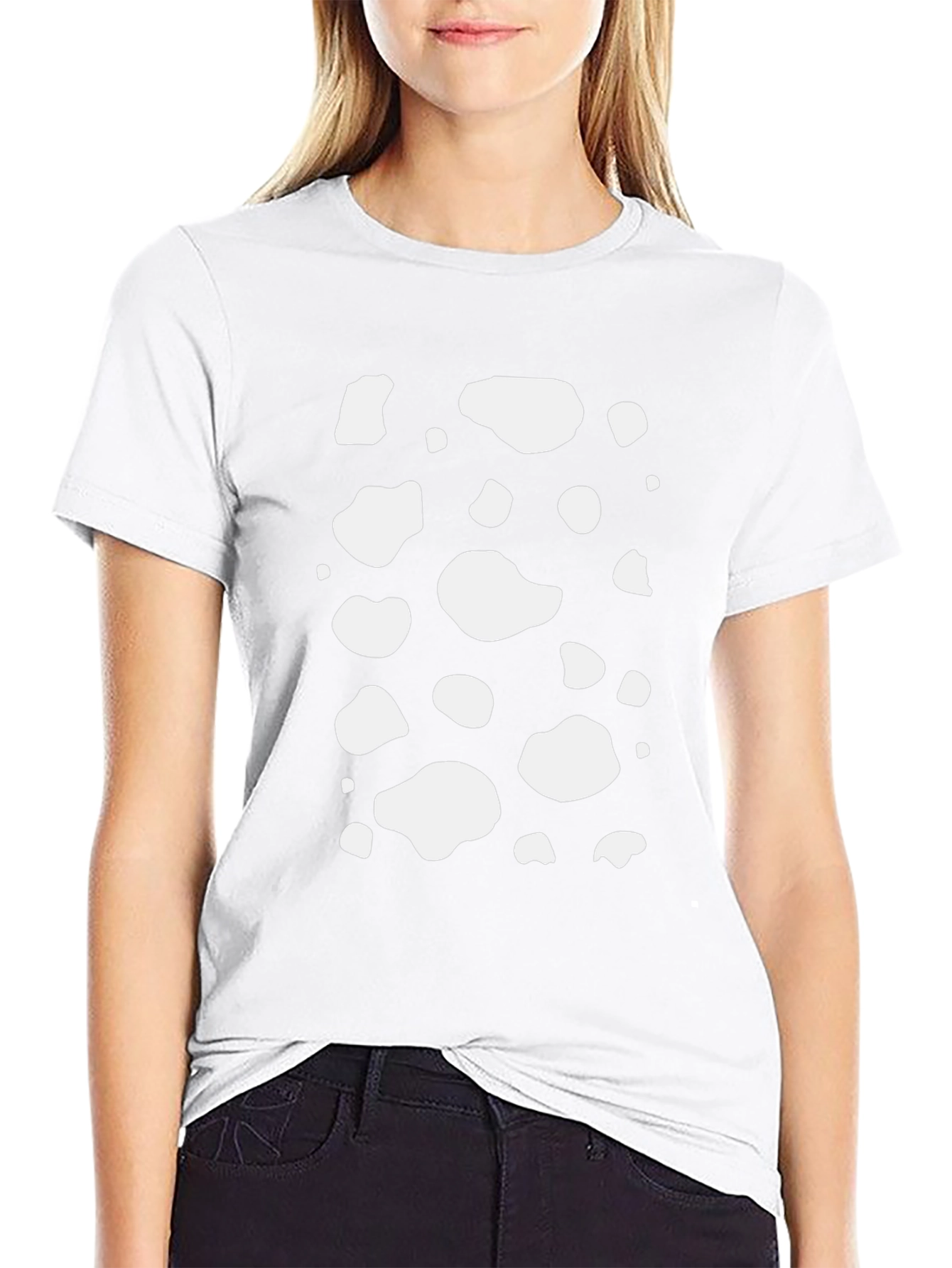 Cow Print Black T-Shirt
