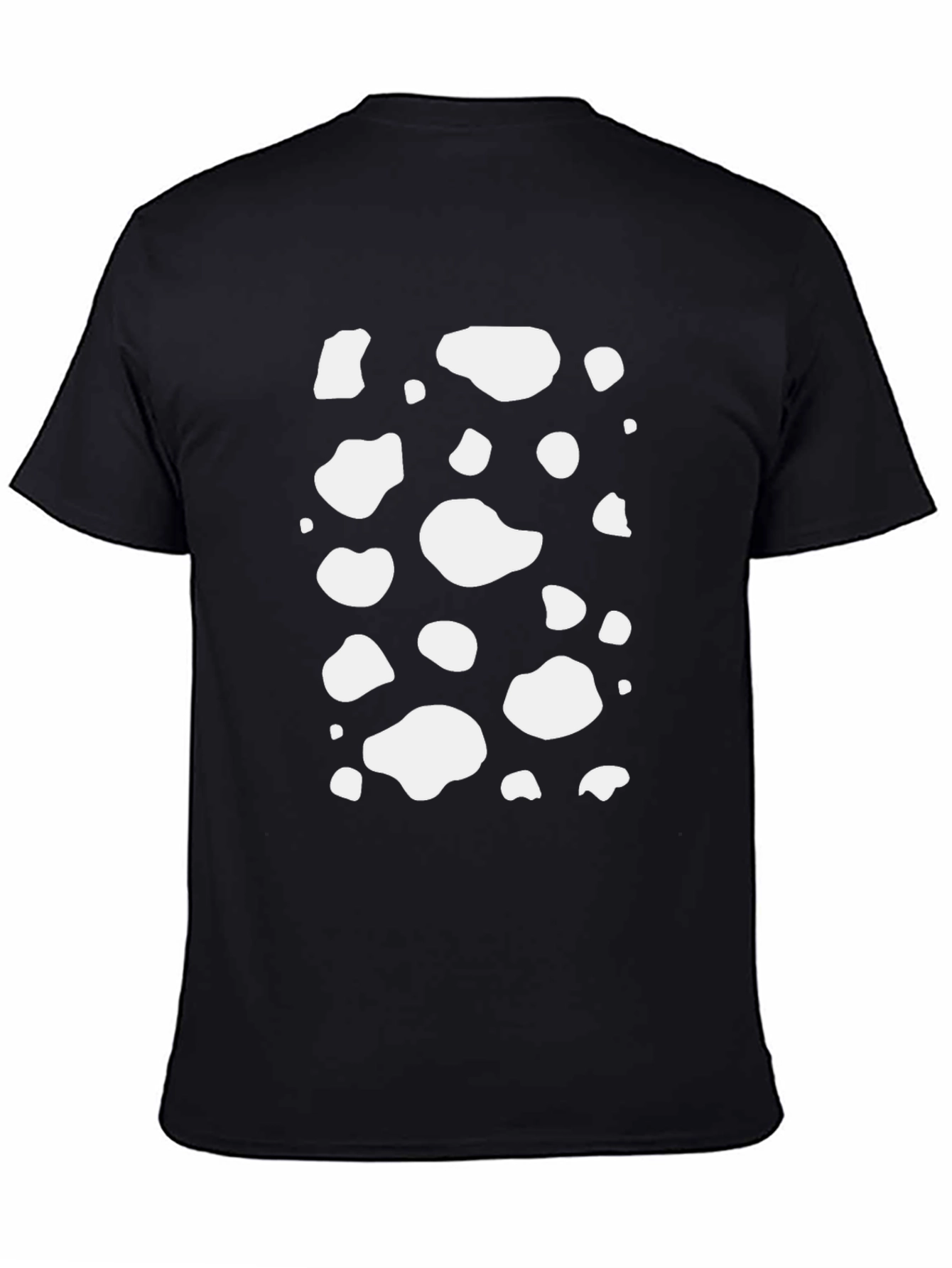 Cow Print Black T-Shirt