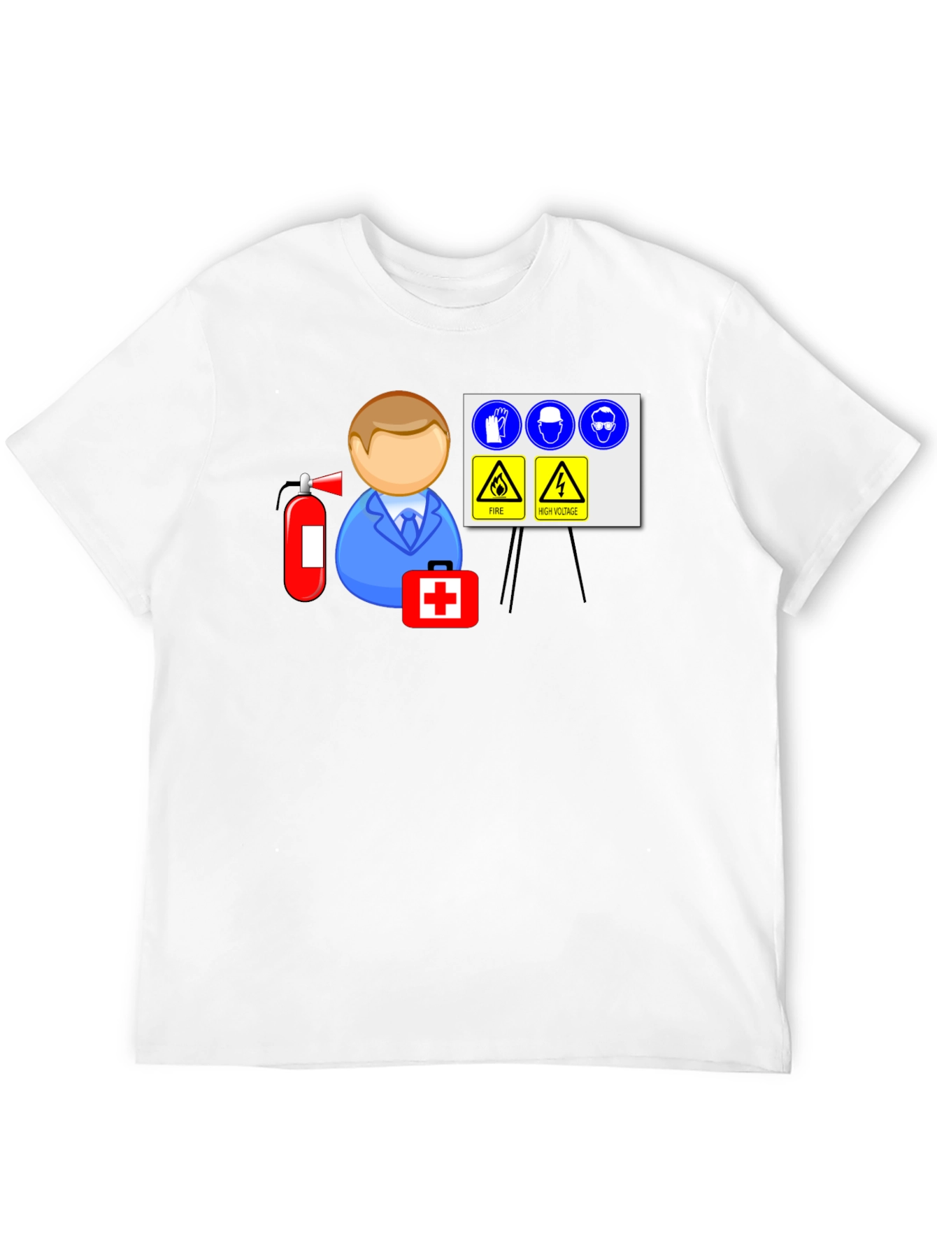 Safety Training Black T-Shirt
