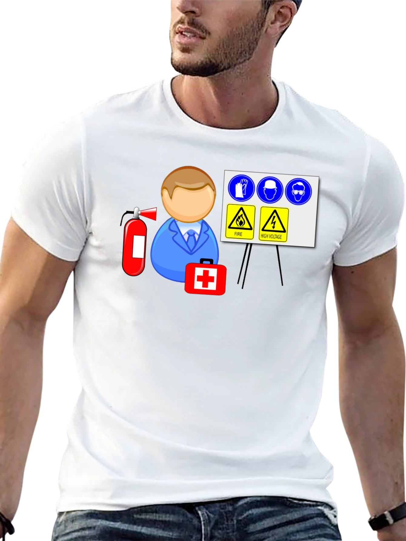 Safety Training Black T-Shirt
