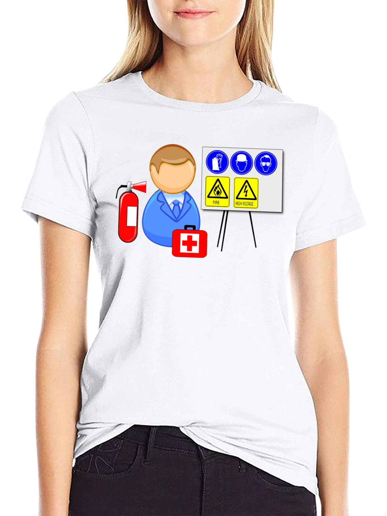Safety Training Black T-Shirt