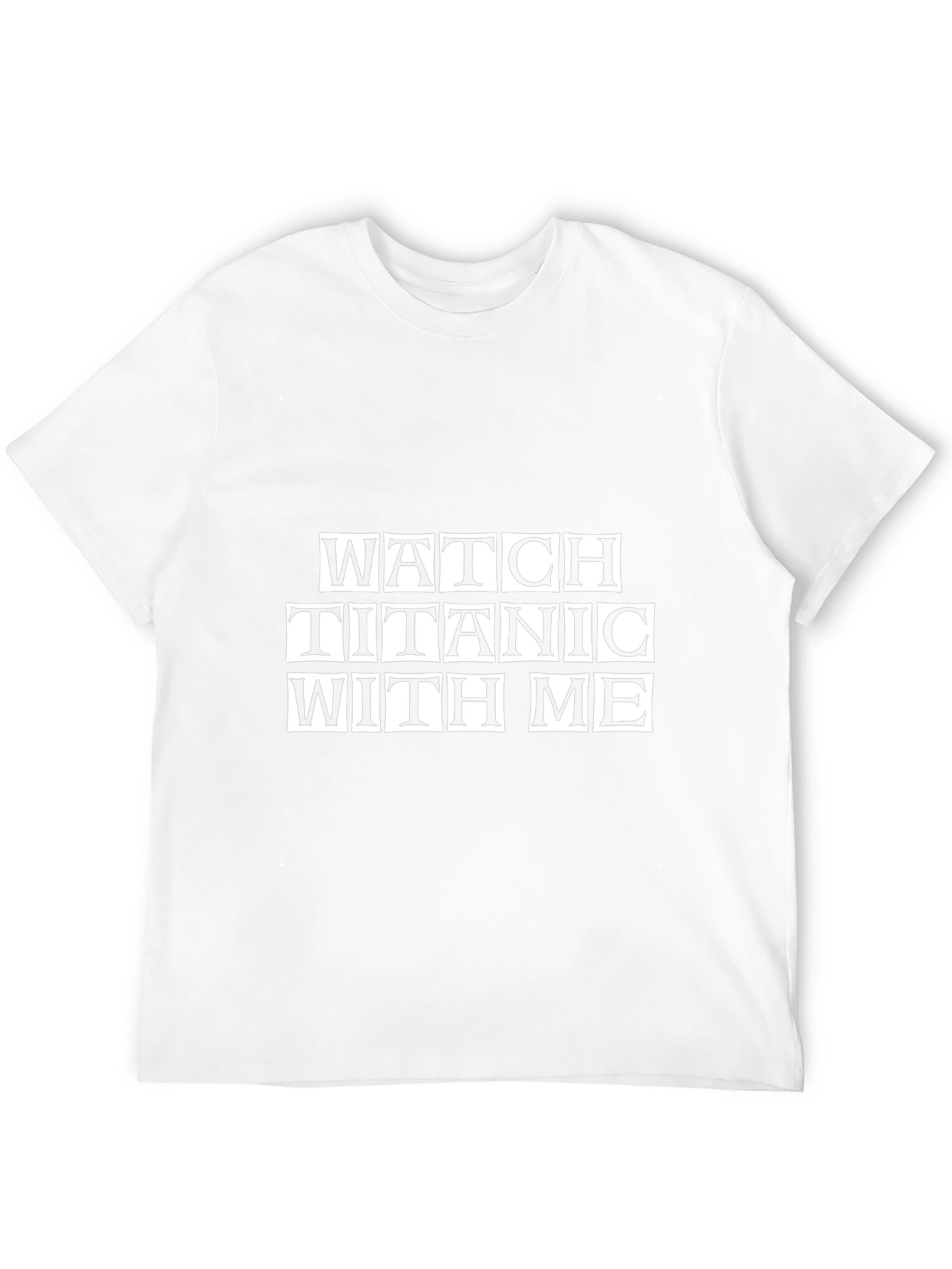 Titanic Movie Night Black T-Shirt