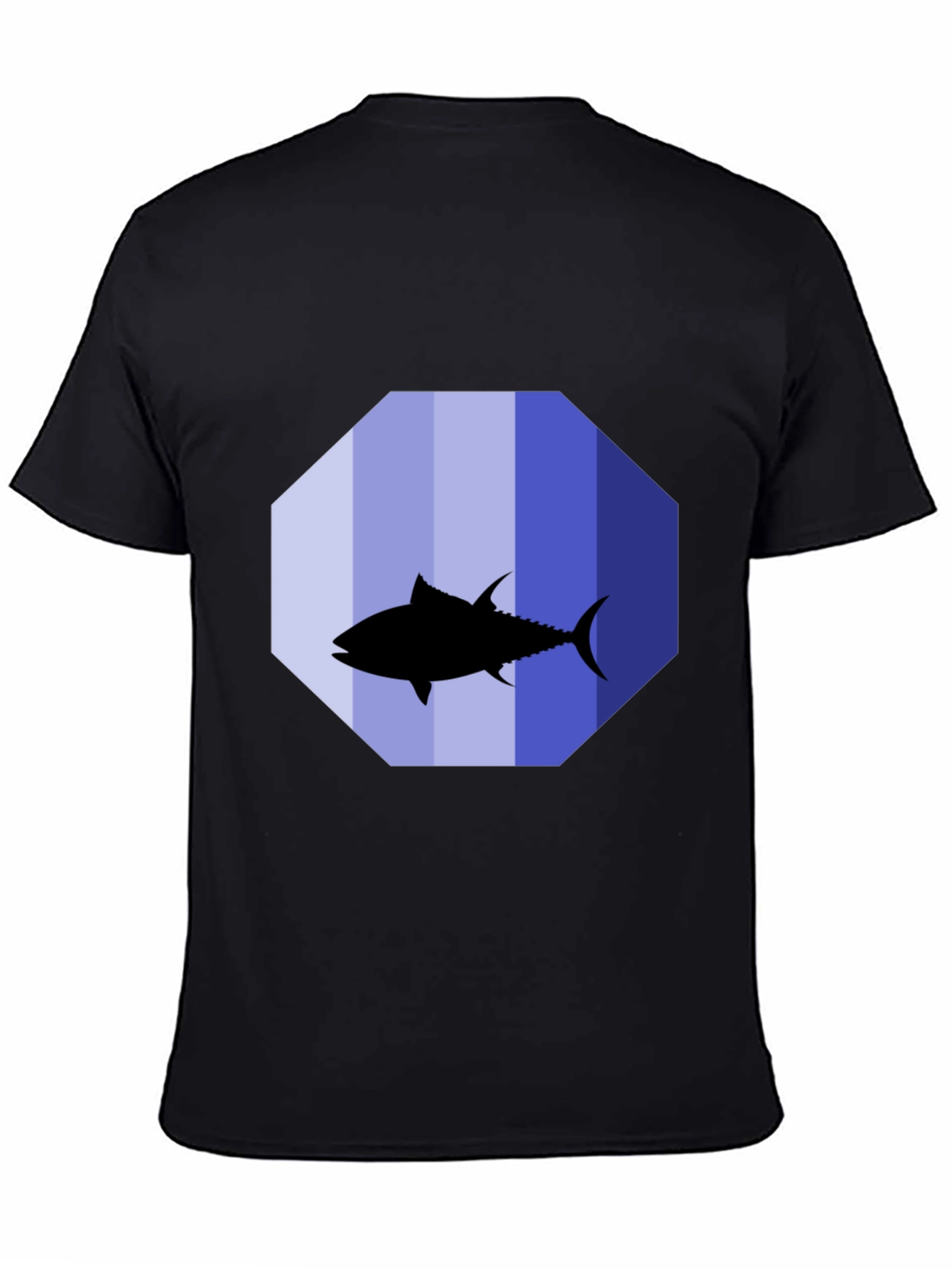Tuna Silhouette Graphic Tee - Black