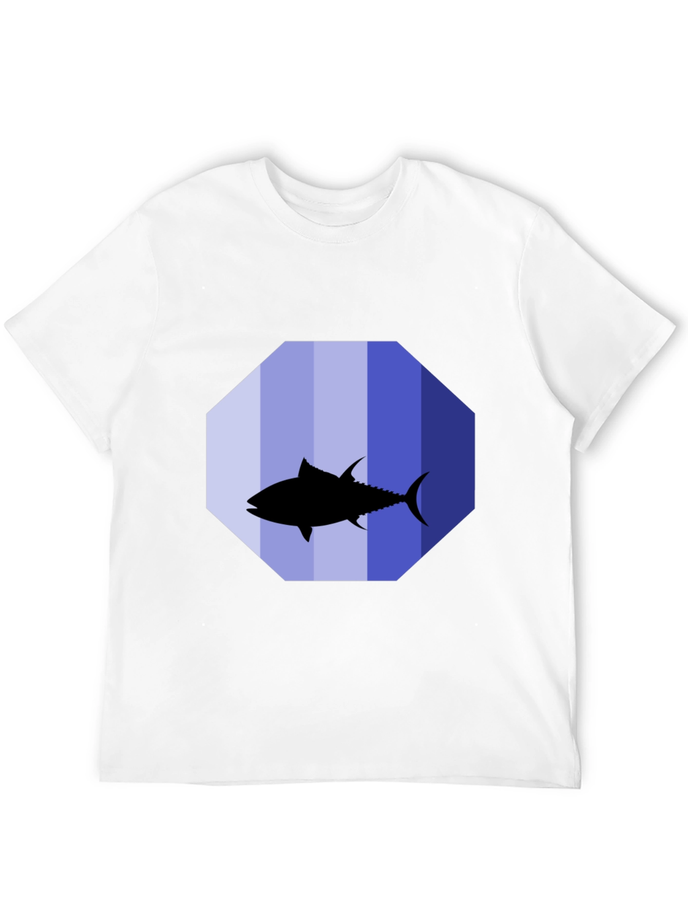Tuna Silhouette Graphic Tee - Black