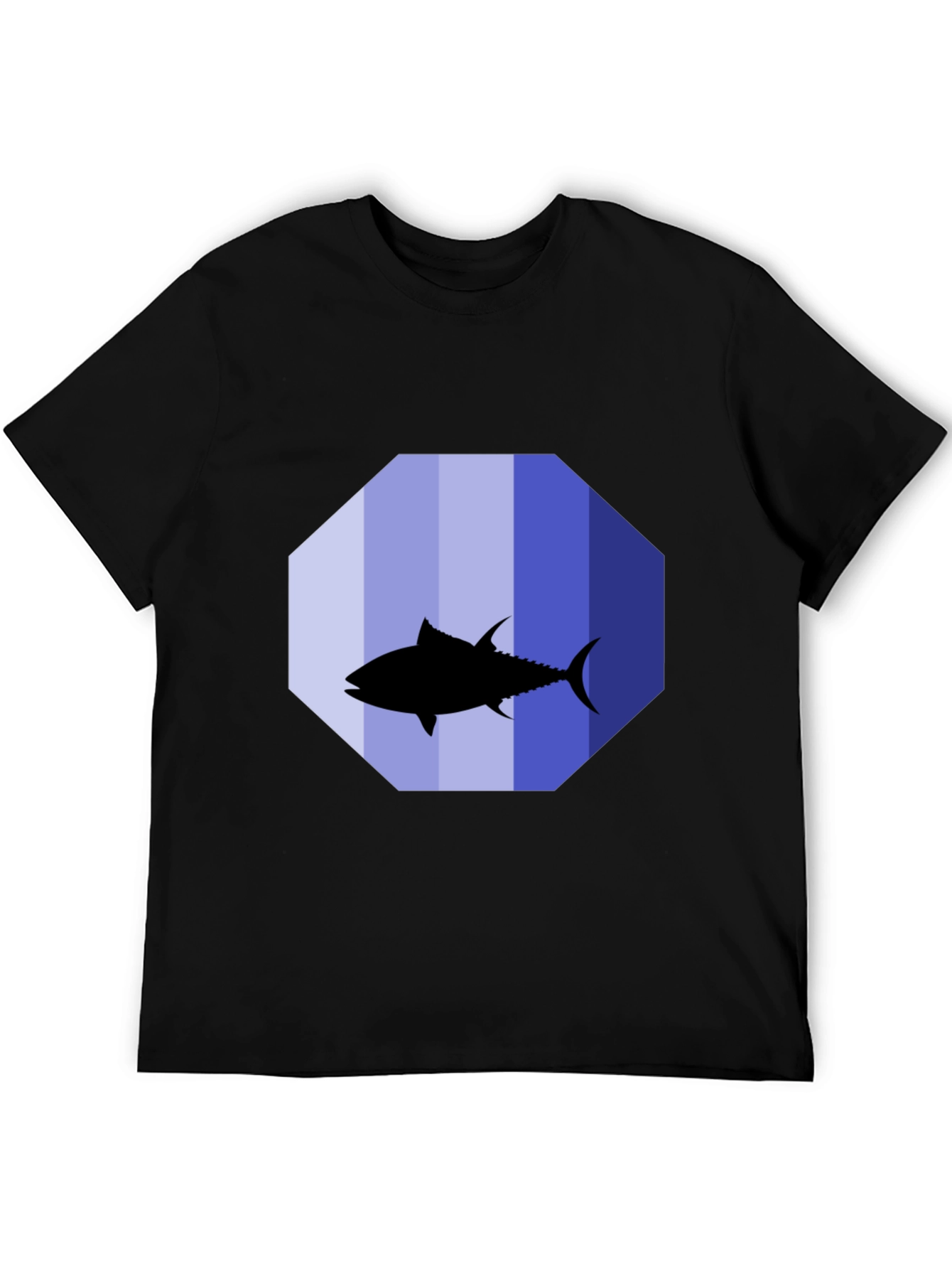 Tuna Silhouette Graphic Tee - Black