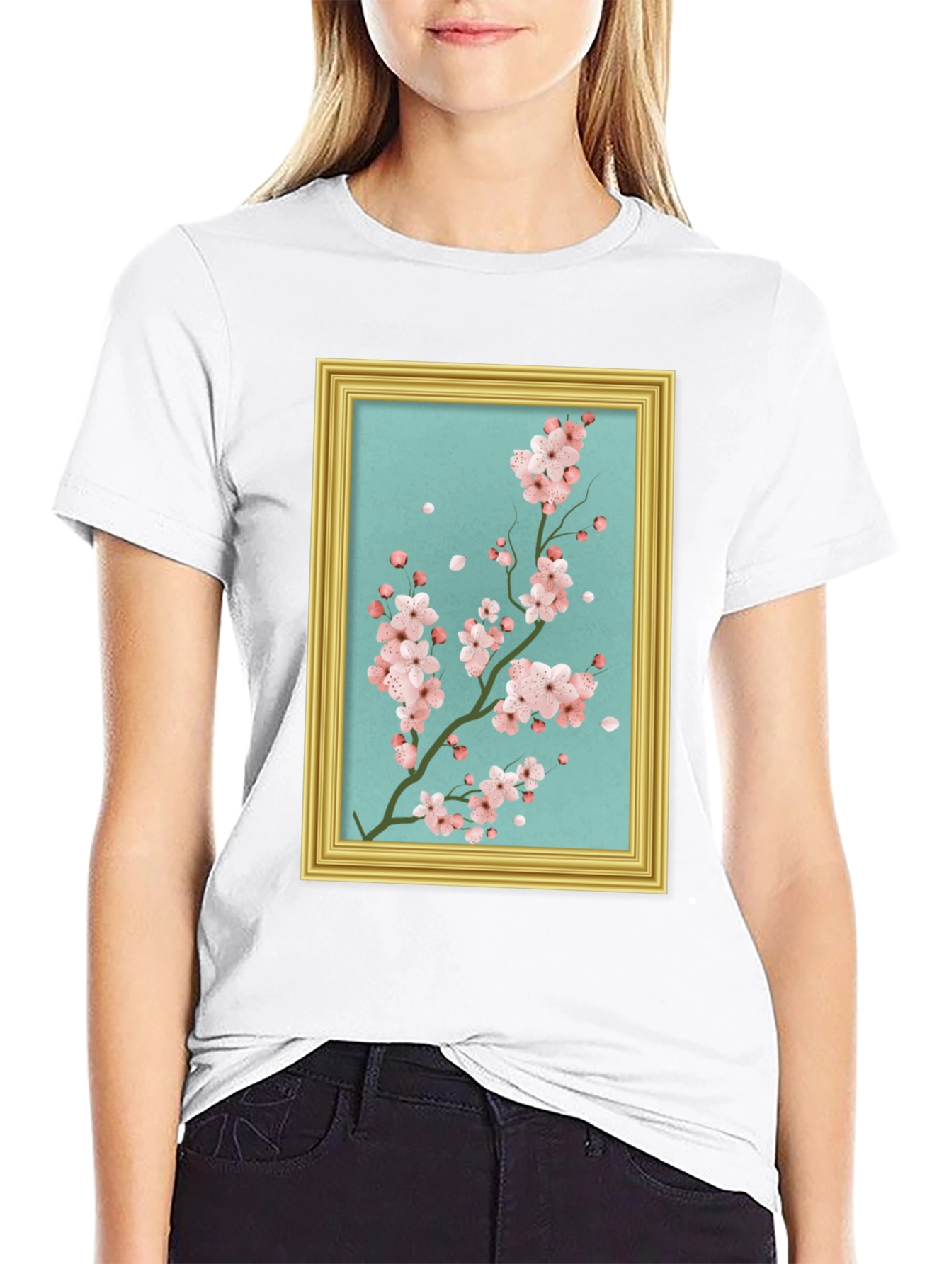 Sakura Framed Tee