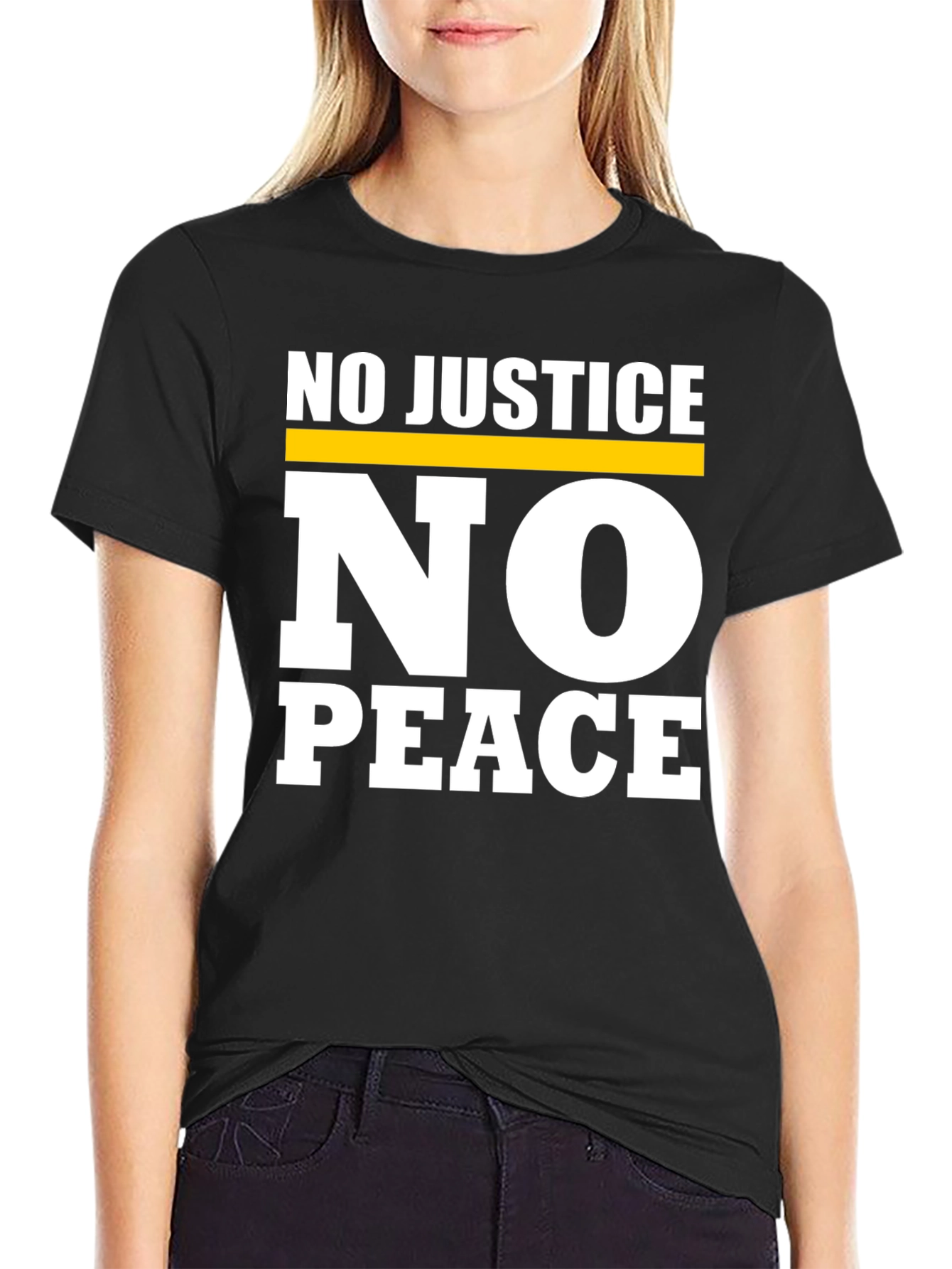 No Justice No Peace Graphic Tee
