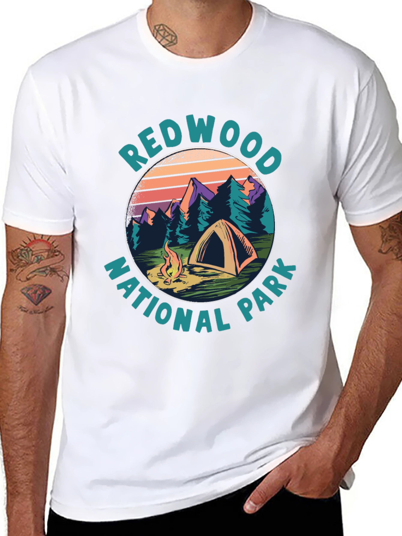 Redwood National Park Graphic T-Shirt