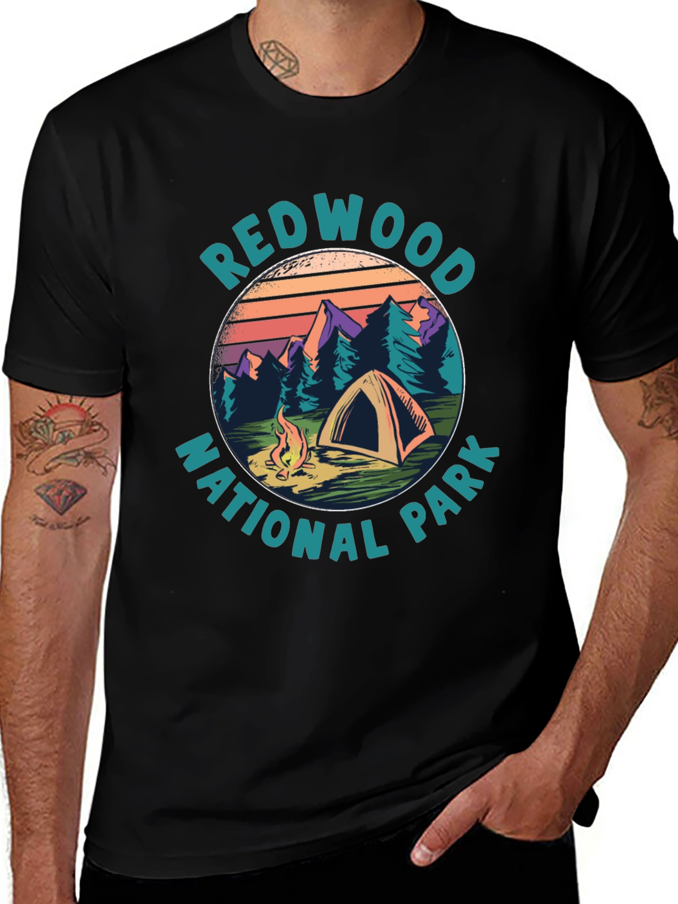 Redwood National Park Graphic T-Shirt