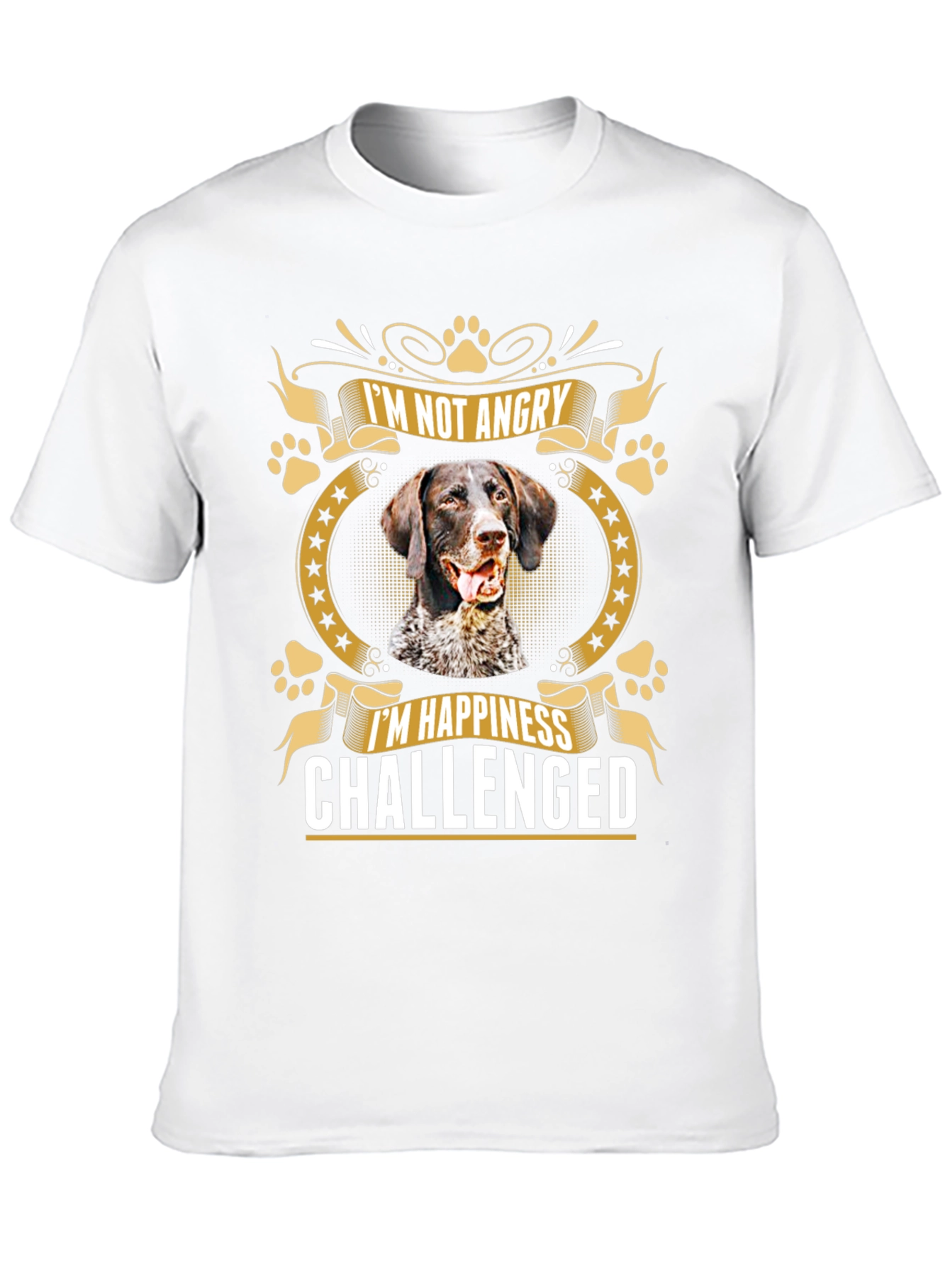 Im Not Angry Dog T-Shirt
