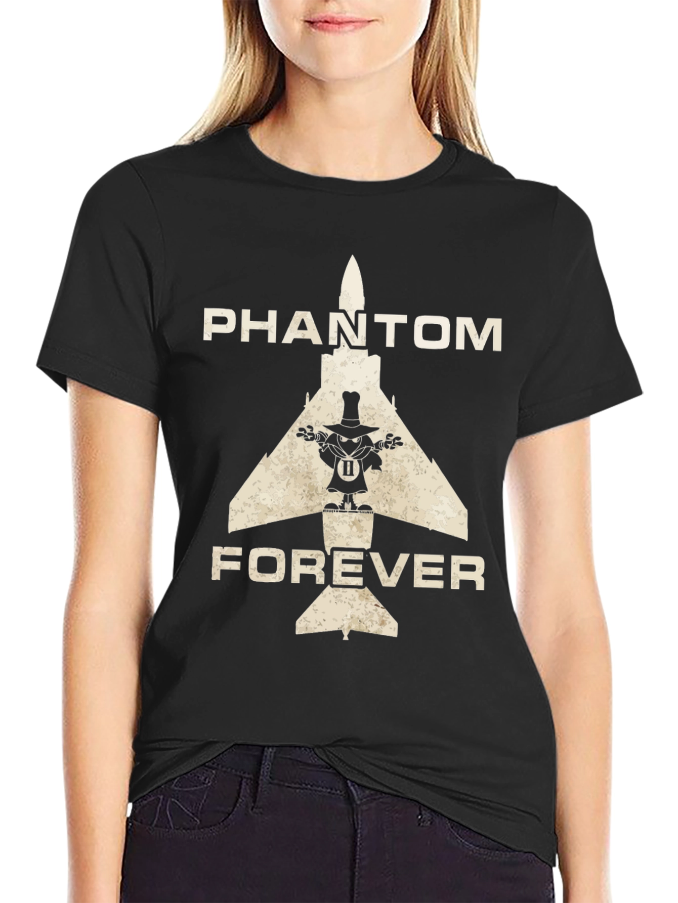 Phantom Forever Graphic Tee - Black