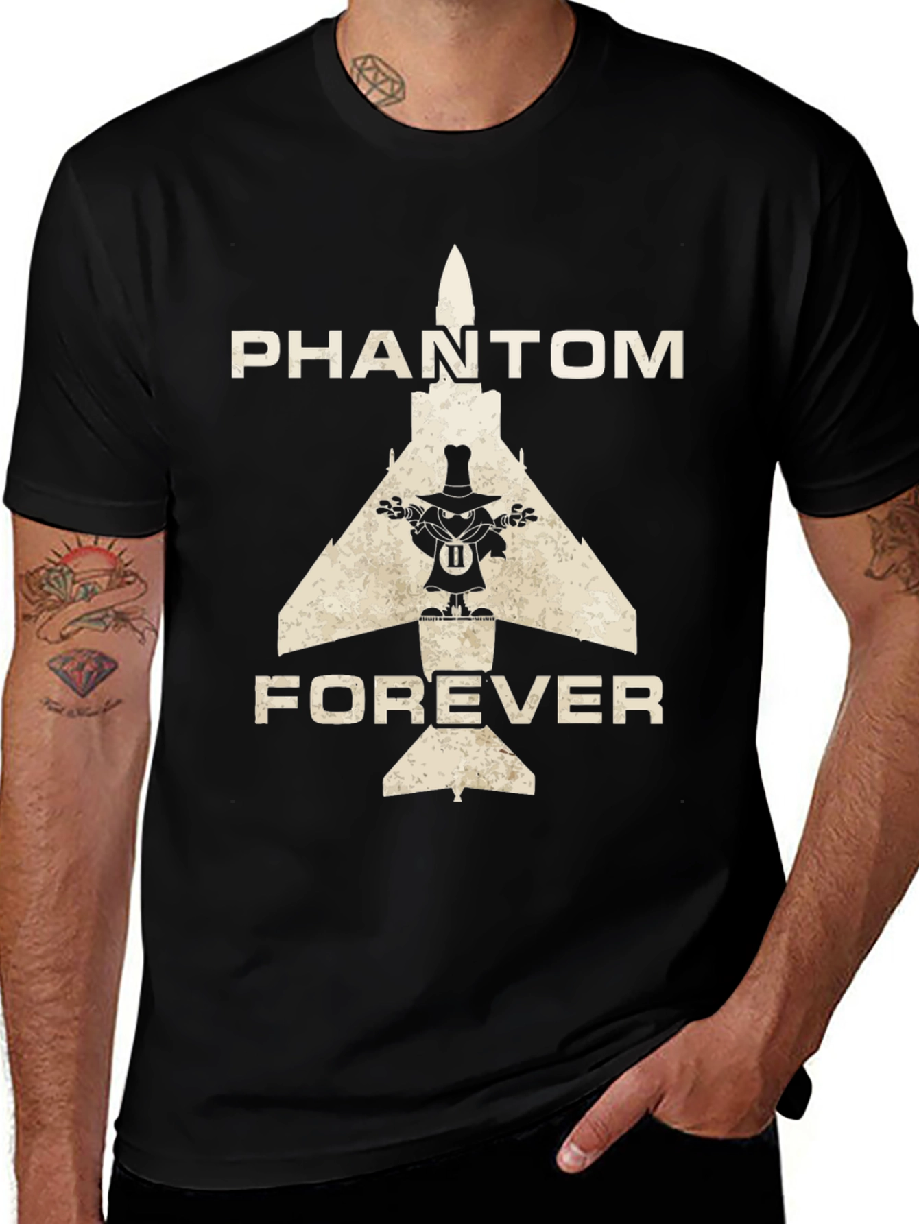 Phantom Forever Graphic Tee - Black