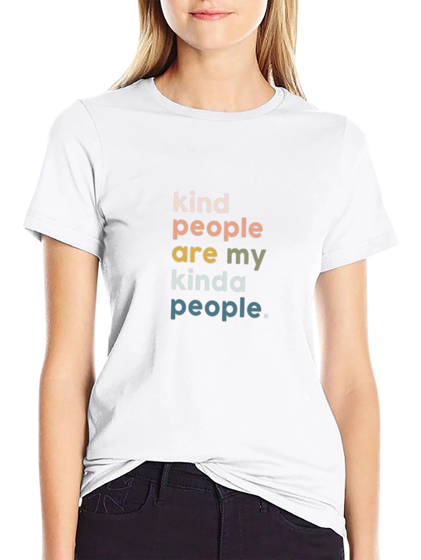 Kind People T-Shirt - Retro Design