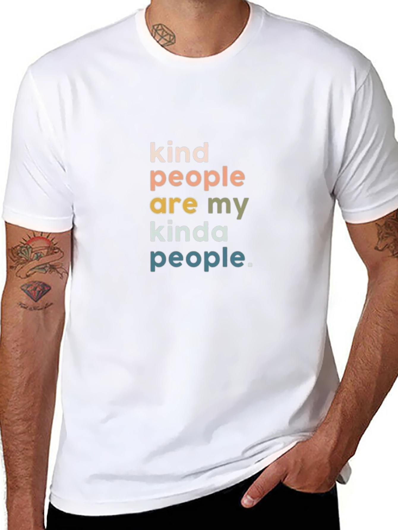 Kind People T-Shirt - Retro Design