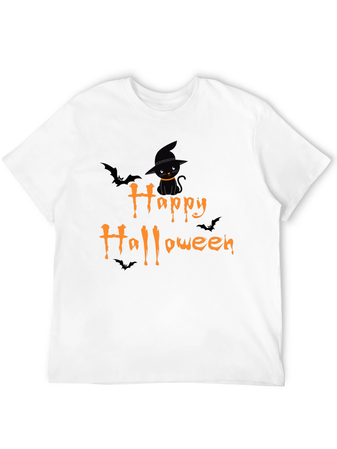 Halloween Black Cat T-Shirt