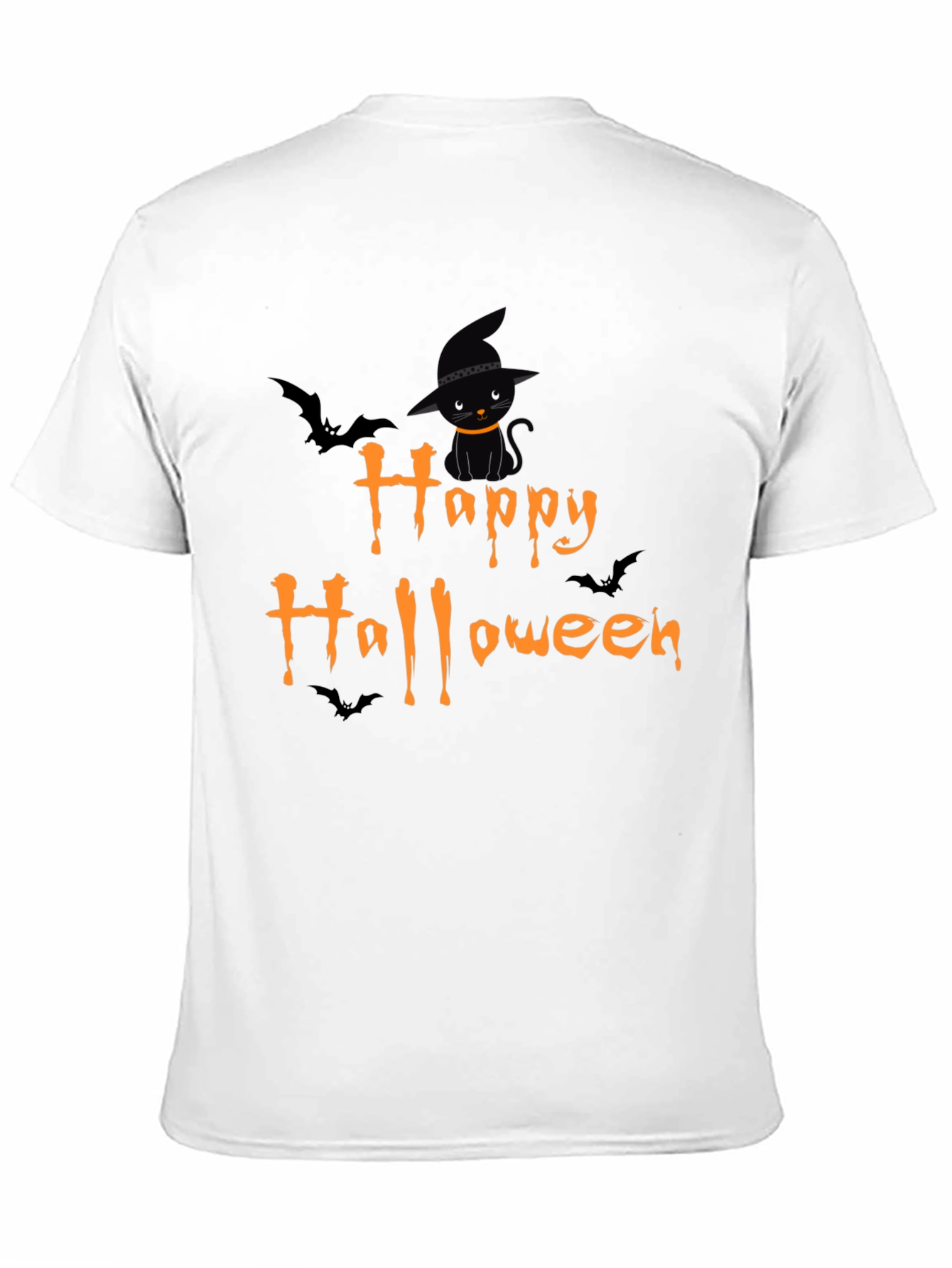 Halloween Black Cat T-Shirt
