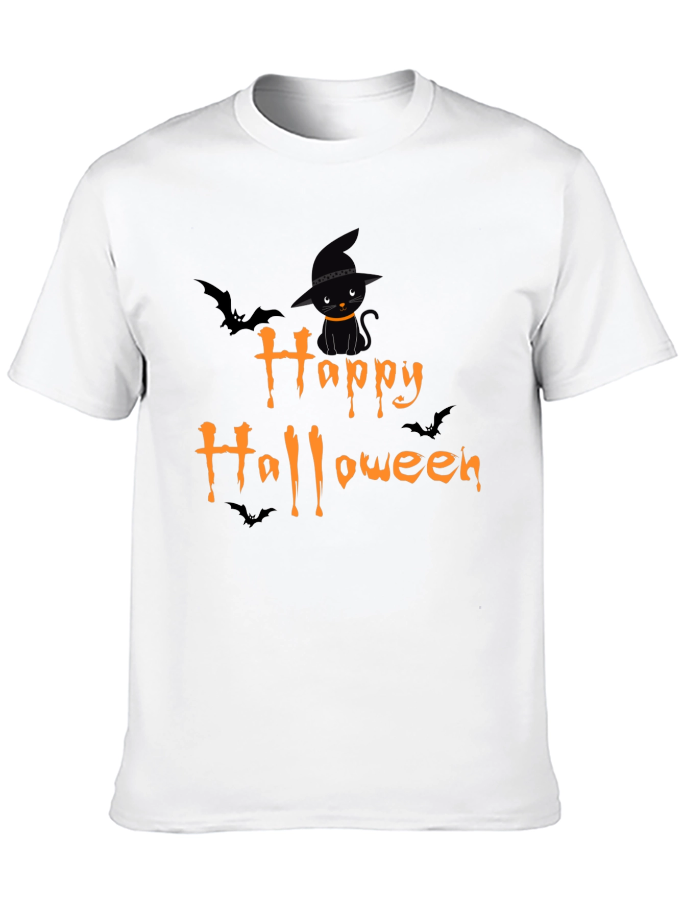 Halloween Black Cat T-Shirt