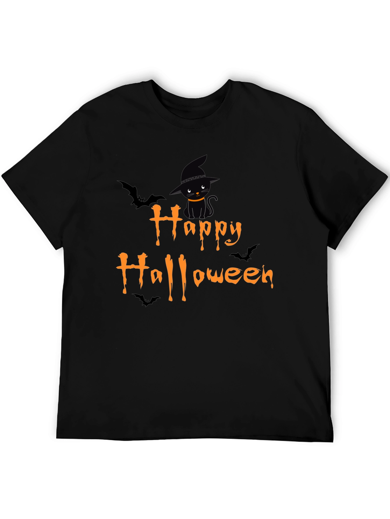 Halloween Black Cat T-Shirt