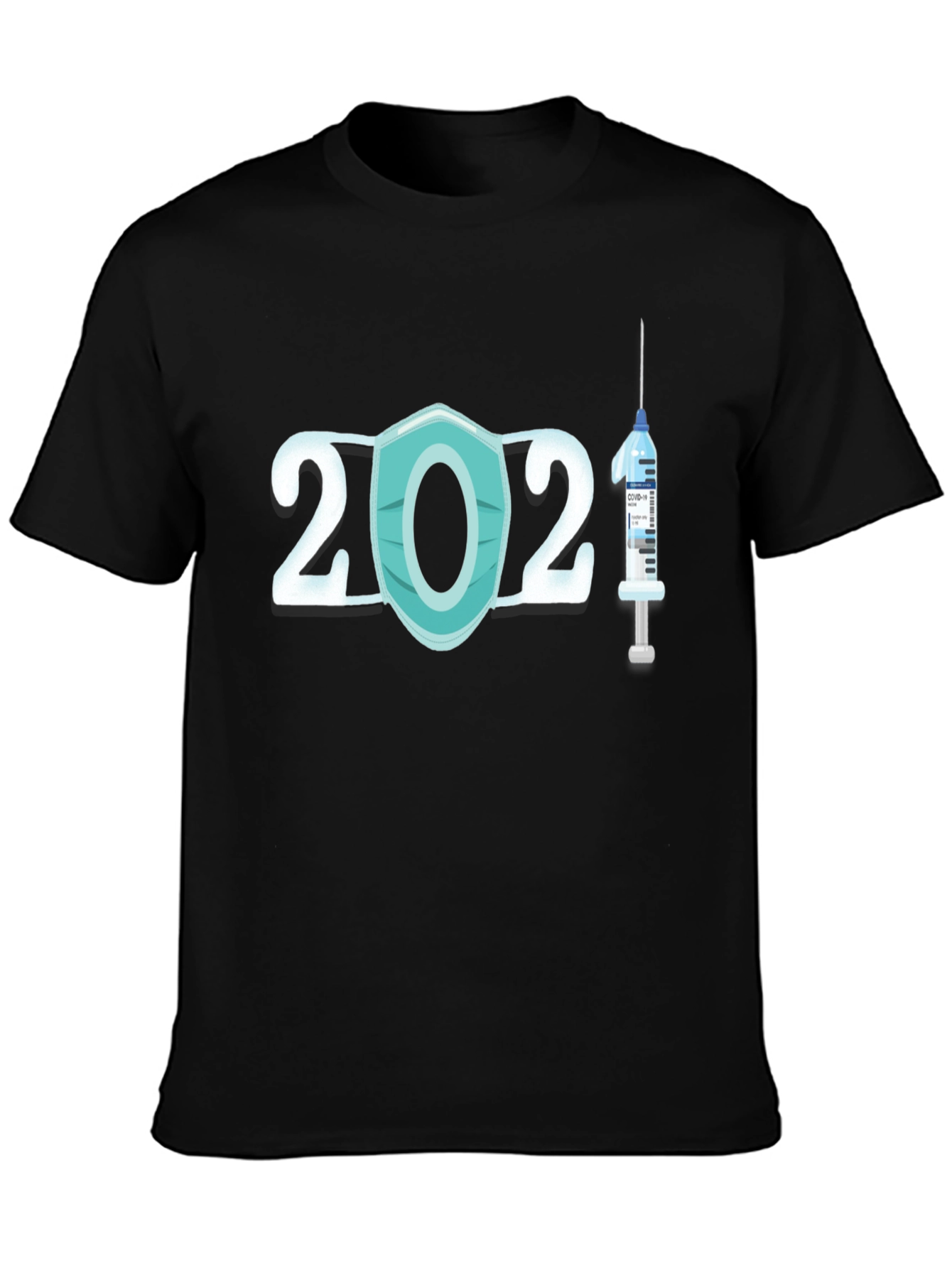 2021 Mask & Vaccine T-Shirt