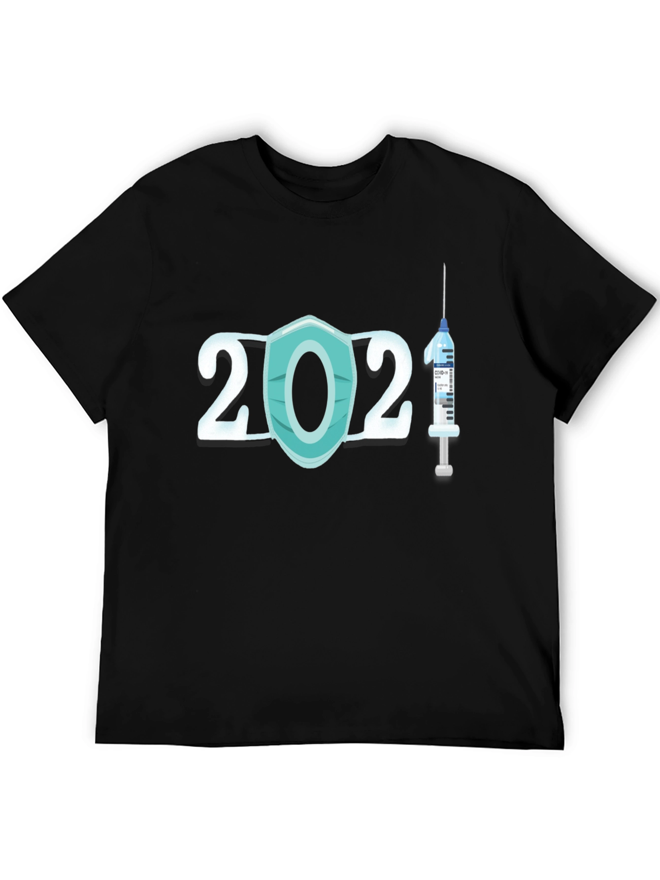 2021 Mask & Vaccine T-Shirt