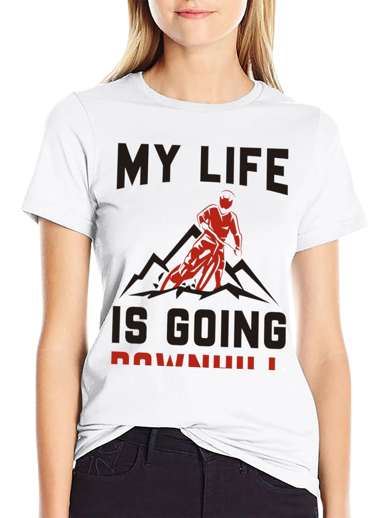 My Life is Going Downhill T-Shirt