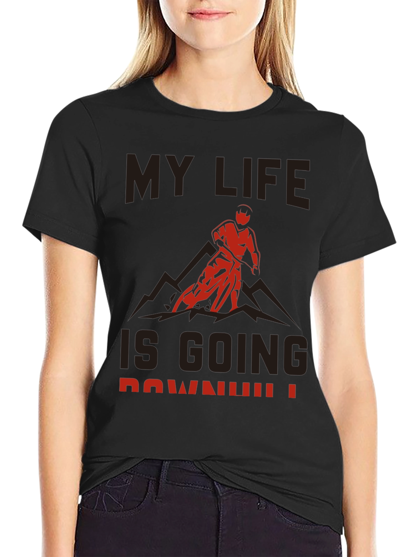 My Life is Going Downhill T-Shirt