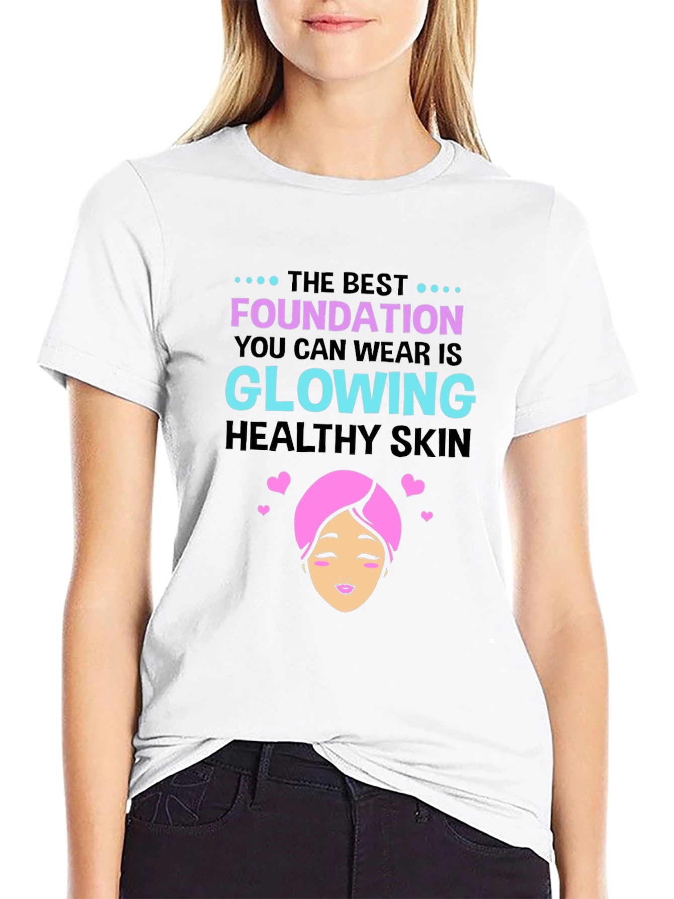 Glowing Skin T-Shirt - Beauty & Wellness