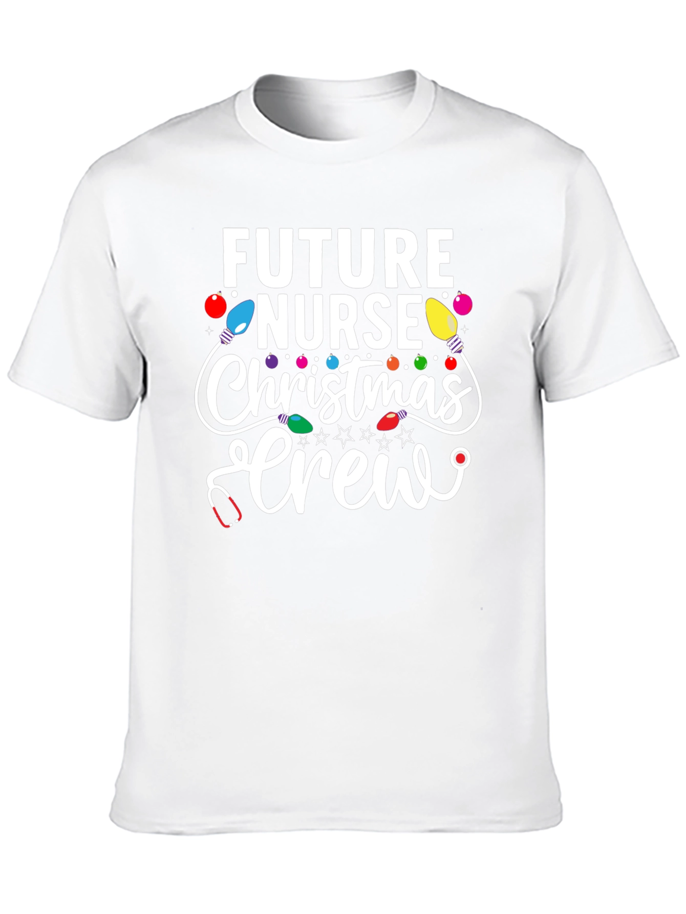 Future Nurse Christmas Crew T-Shirt